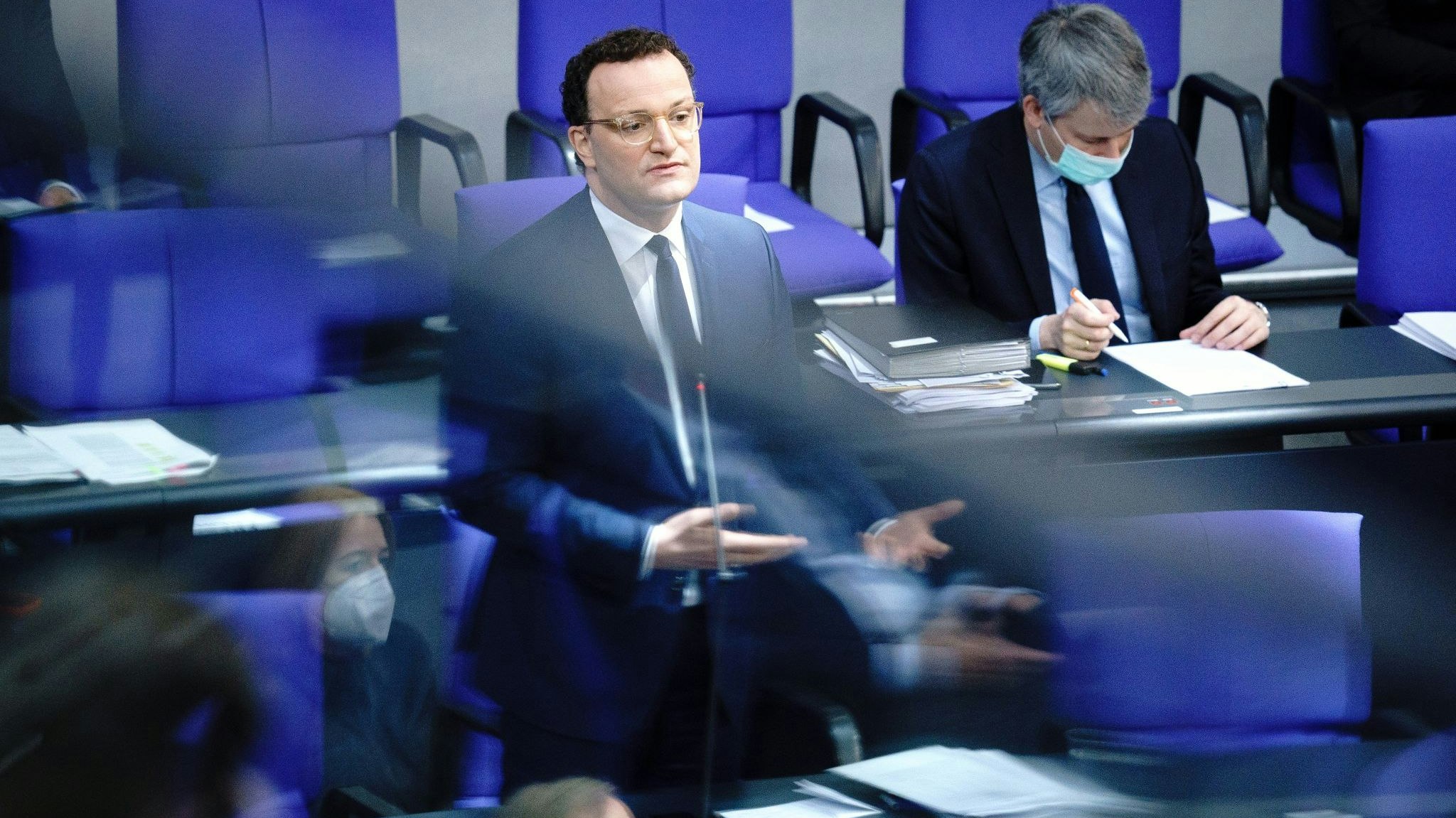Bundesgesundheitsminister Jens Spahn (CDU) hat sich einer Befragung im Bundestag gestellt. Foto: dpa/Nietfeld