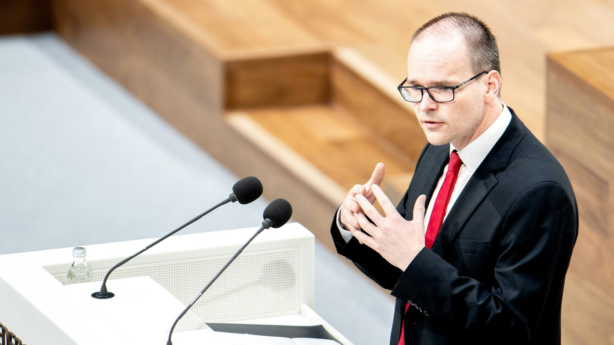 Will Kitas und Schulen wieder öffnen: Grant Hendrik Tonne (SPD), Kultusminister in Niedersachsen. Foto: dpa/Dittrich