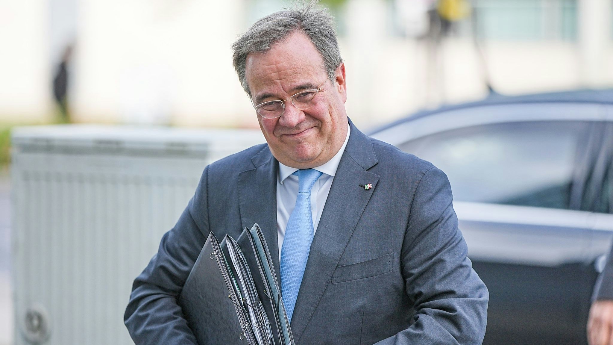 Schlechte Nachrichten: Unter der Führung des CDU-Bundesvorsitzenden Armin Laschet verliert die Partei weiter an Boden. Foto: dpa/Kappeler