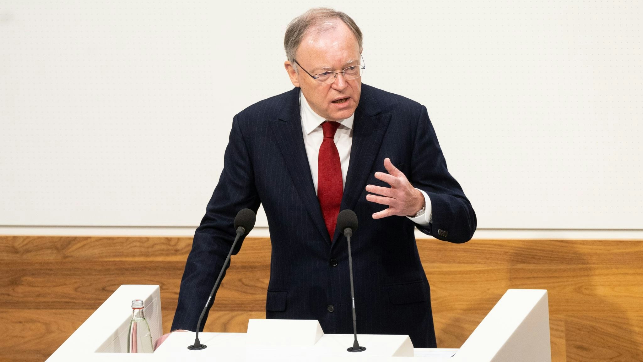 Stephan Weil (SPD), Ministerpräsident von Niedersachsen. Foto: dpa/Stratenschulte