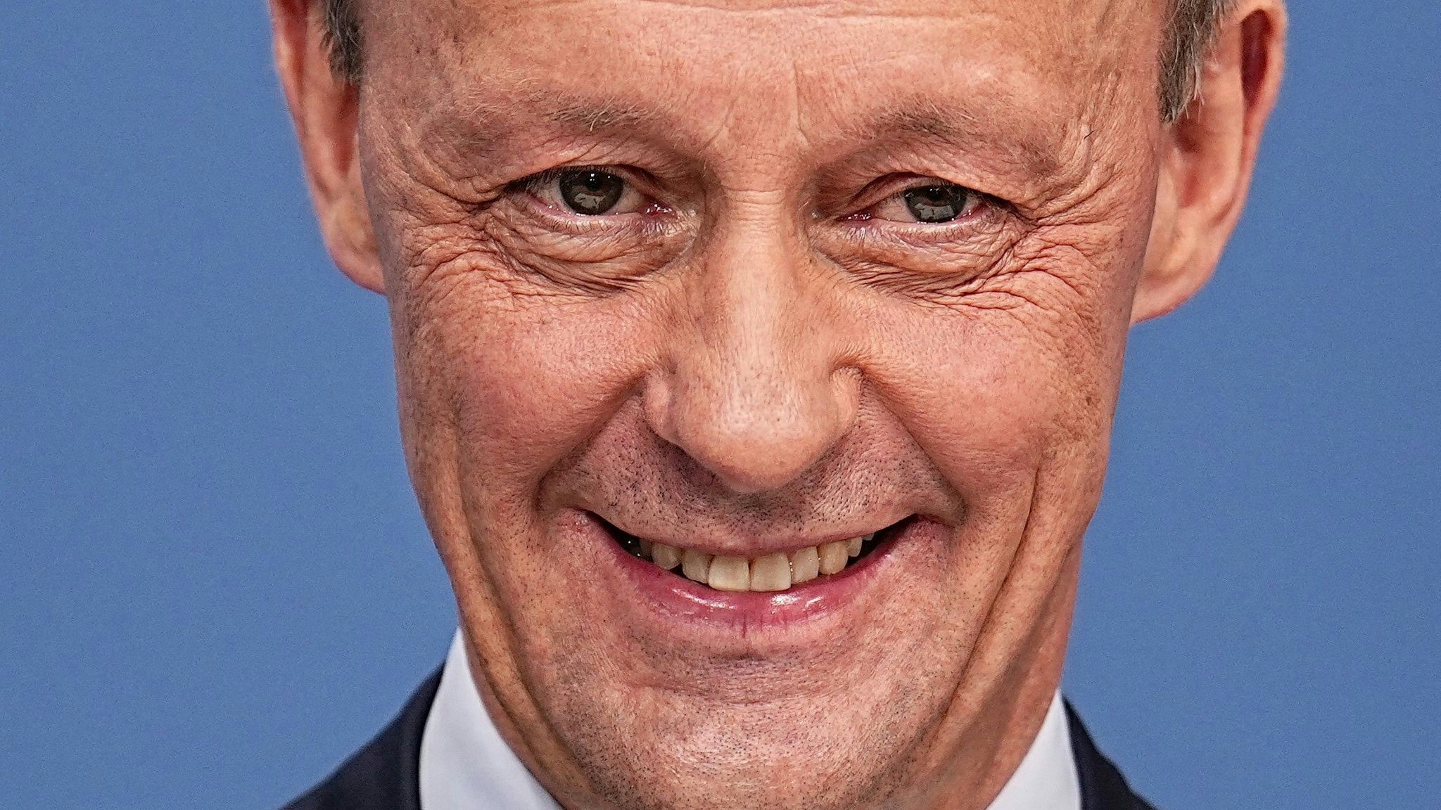 Hat gut lachen: Friedrich Merz wird neuen Parteivorsitzender der Christdemokraten. Symbolfoto: dpa