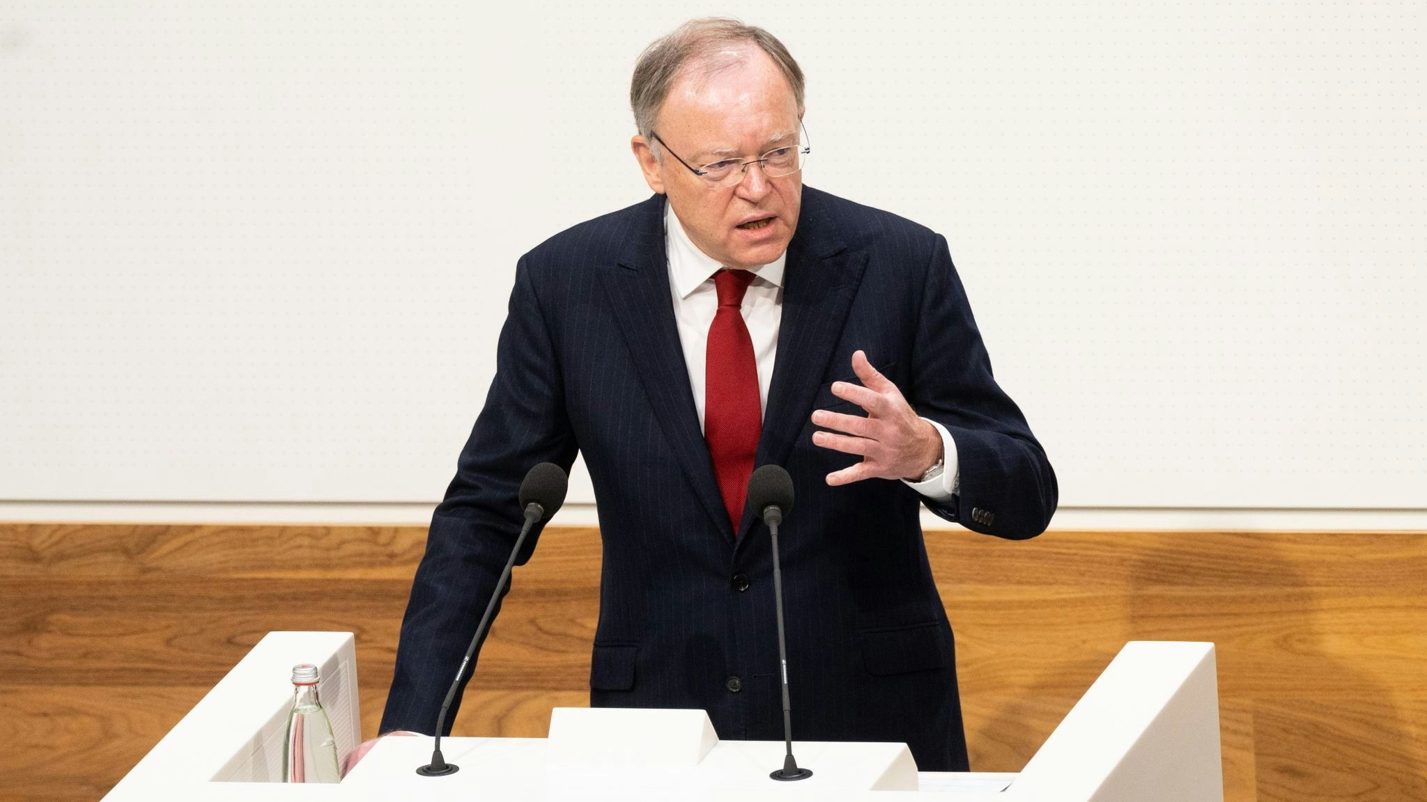 Ministerpräsident Stephan Weil. Foto: dpa/Stratenschulte