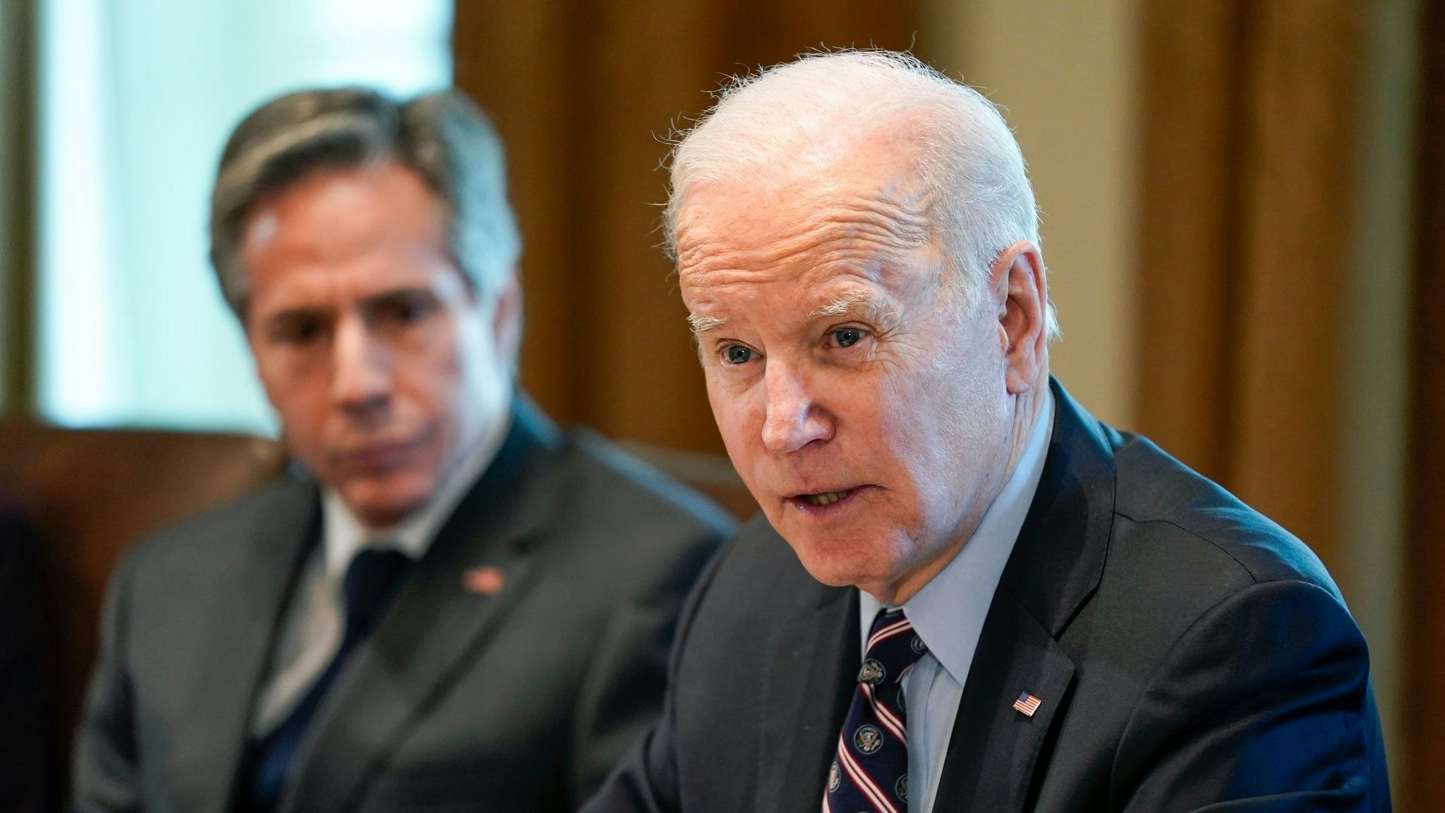 US-Präsident Joe Biden und Außenminister Antony Blinken stehen auf der Liste. Foto: dpa/Semansky