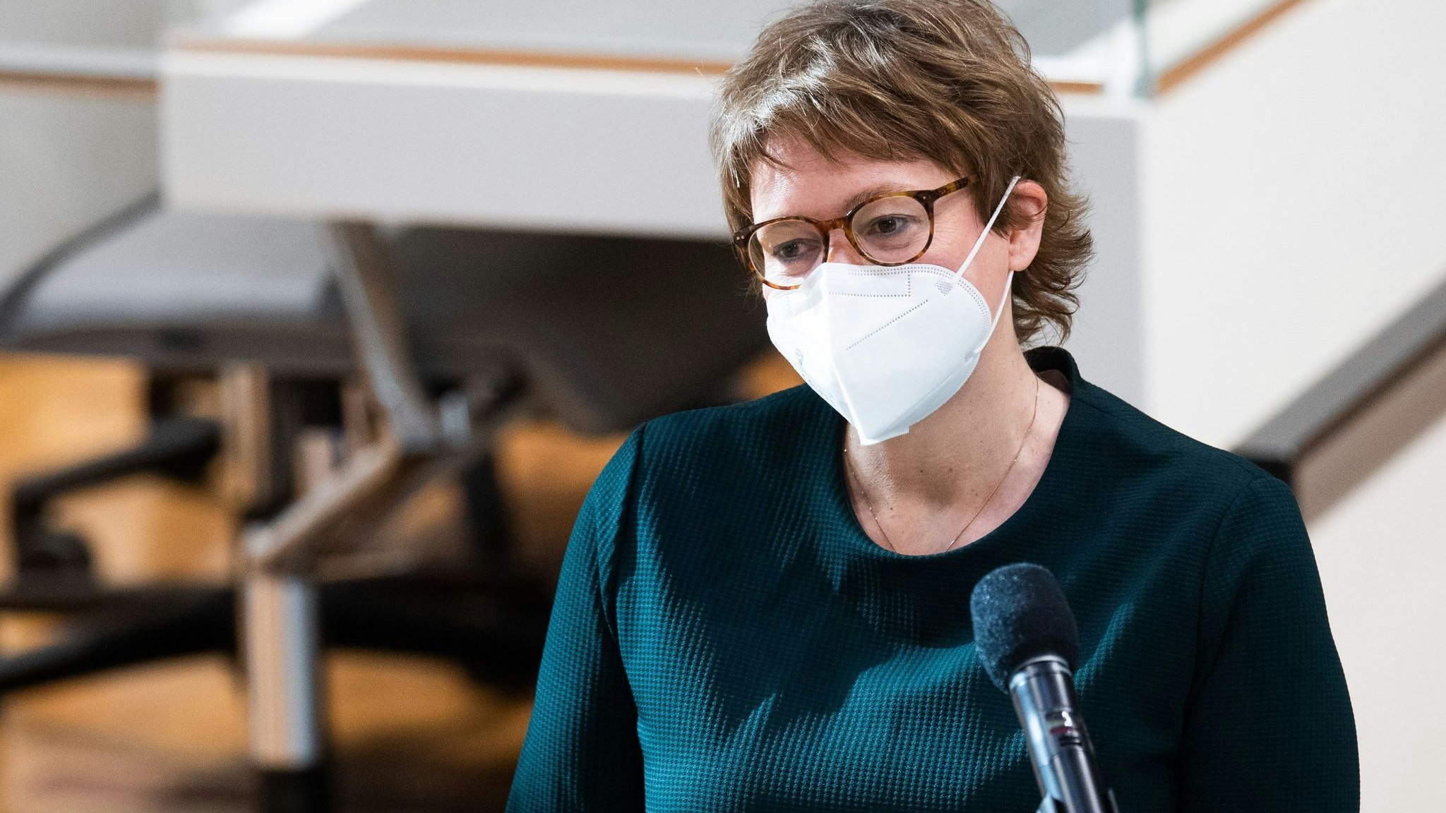 Niedersachsens Gesundheitsministerin Daniela Behrens. Foto: dpa/Stratenschulte