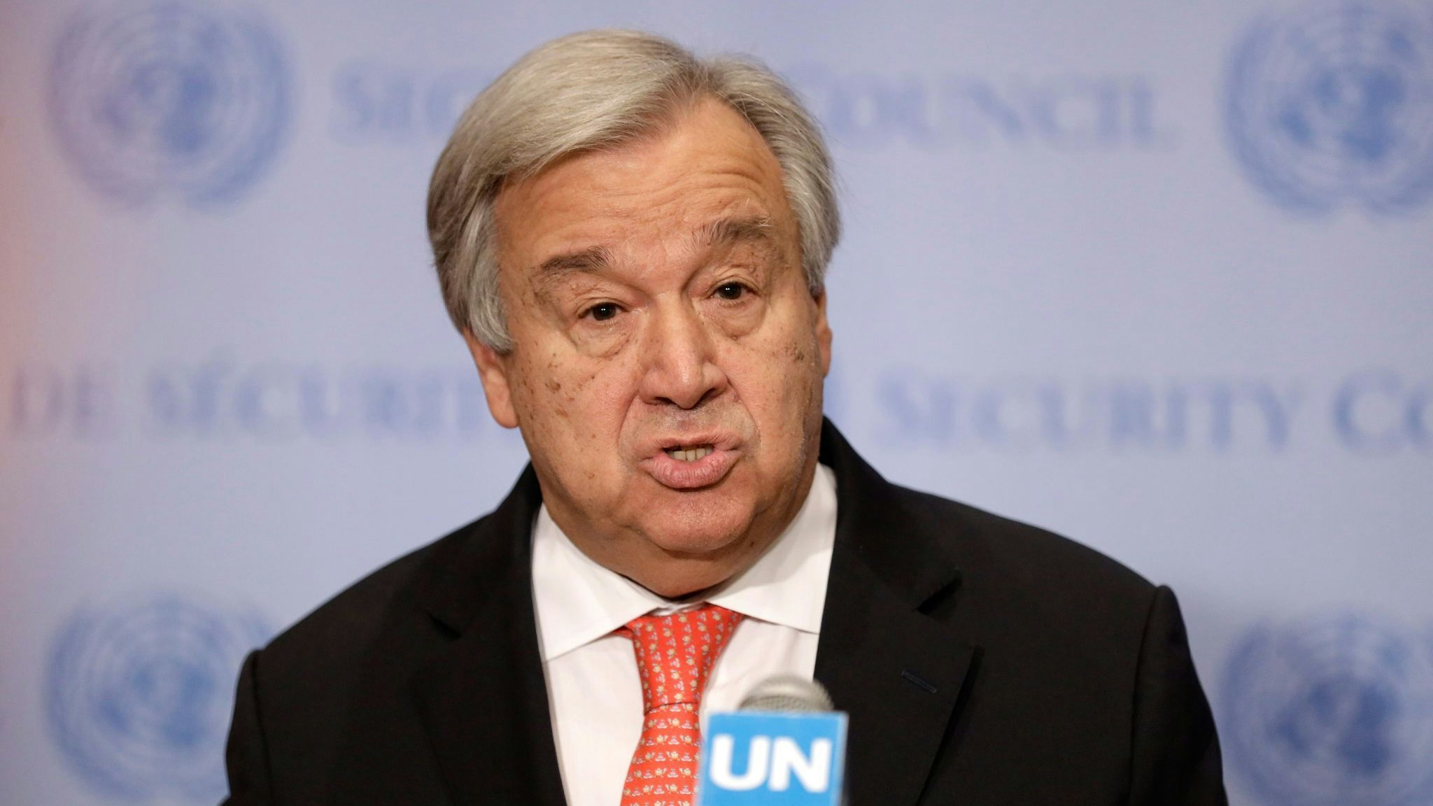 Der Generalsekretär der Vereinten Nationen, Antonio Guterres. Foto: dpa/Li Muzi