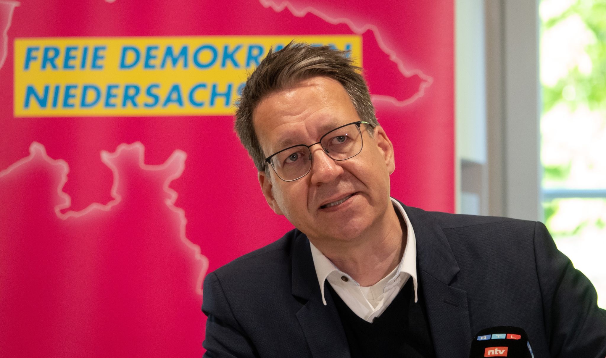 Stefan Birkner, FDP-Spitzenkandidat zur Landtagswahl in Niedersachsen. Foto: dpa/Bucher