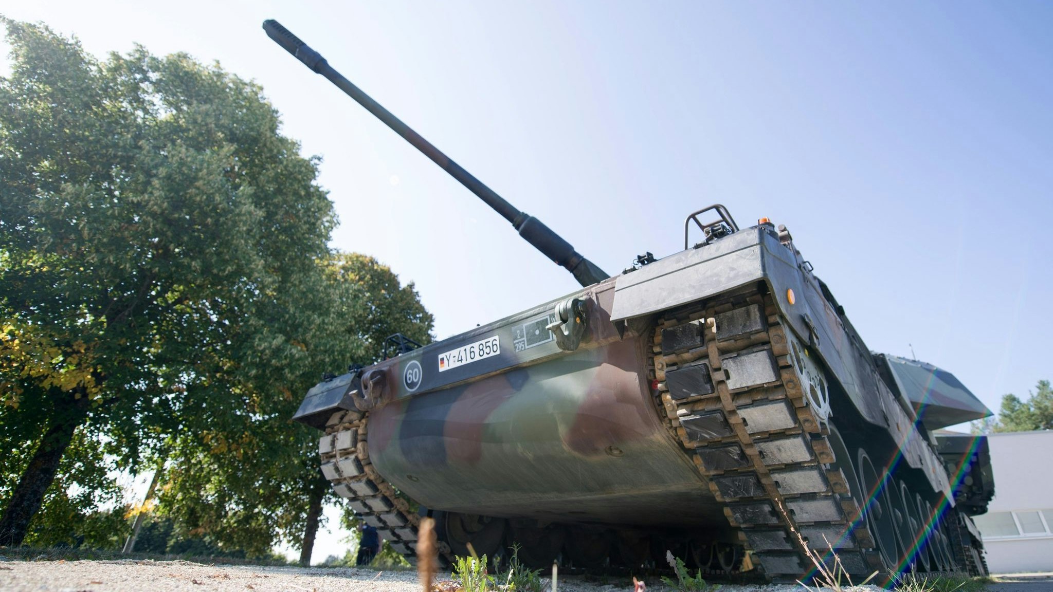 Eine Panzerhaubitze 2000 der Bundeswehr. Foto: dpa/Gollnow