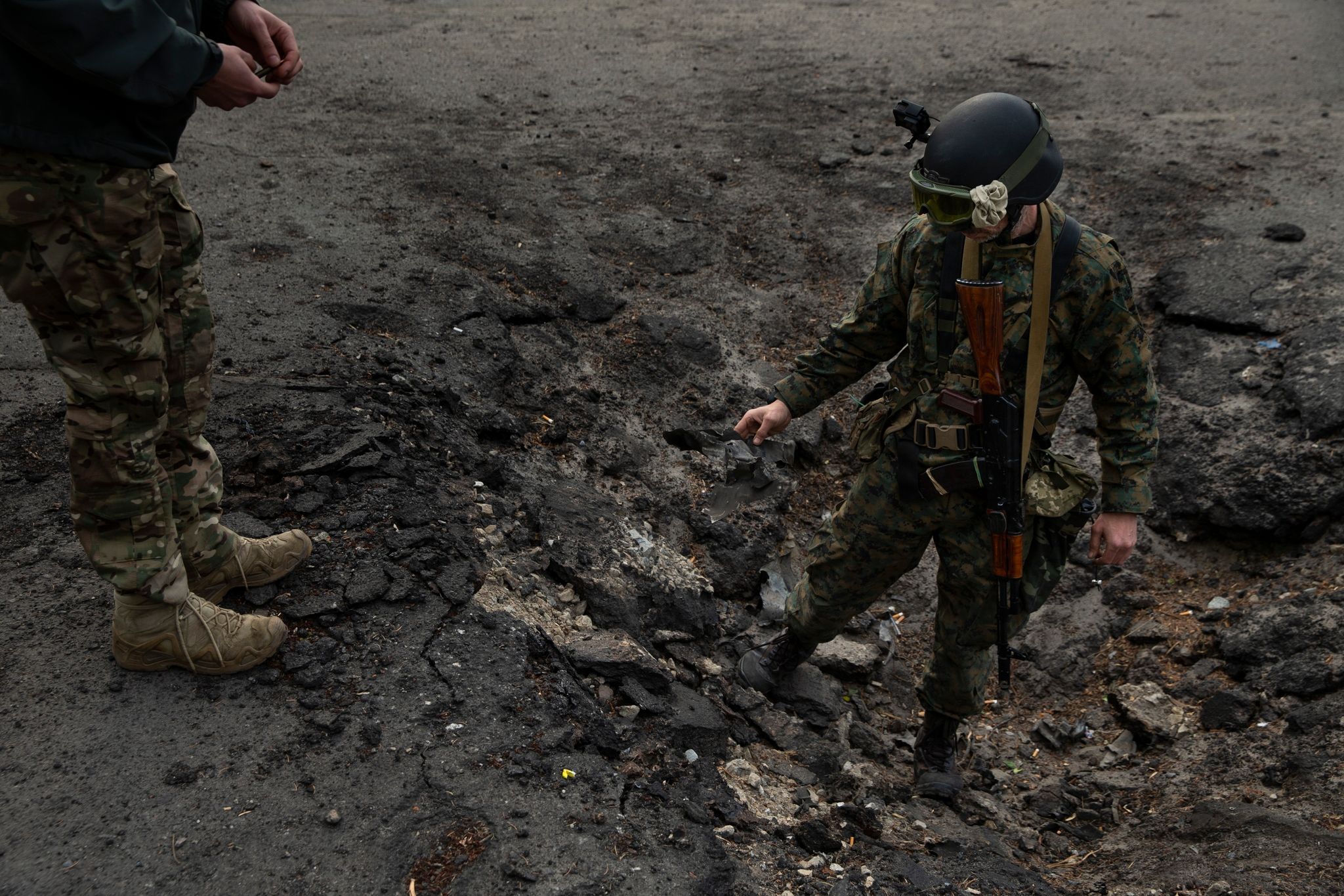 Die Kämpfe zwischen den russischen Truppen und der ukrainischen Armee dauern weiter an. Foto:dpa
