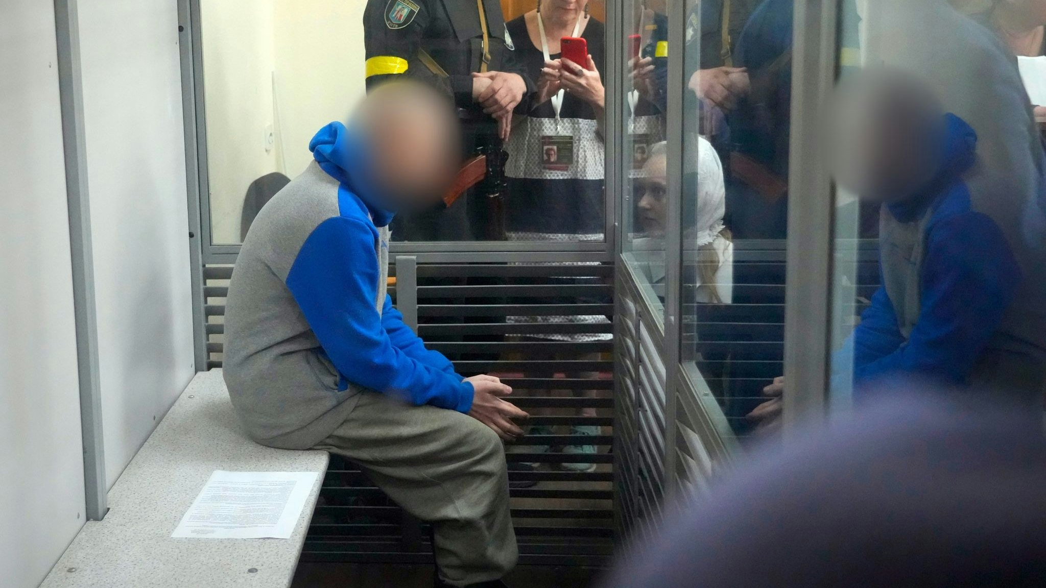 Der russische Soldat musste sich wegen der Tötung eines unbewaffneten Zivilisten vor Gericht verantworten. Foto: dpa/Lukatsky