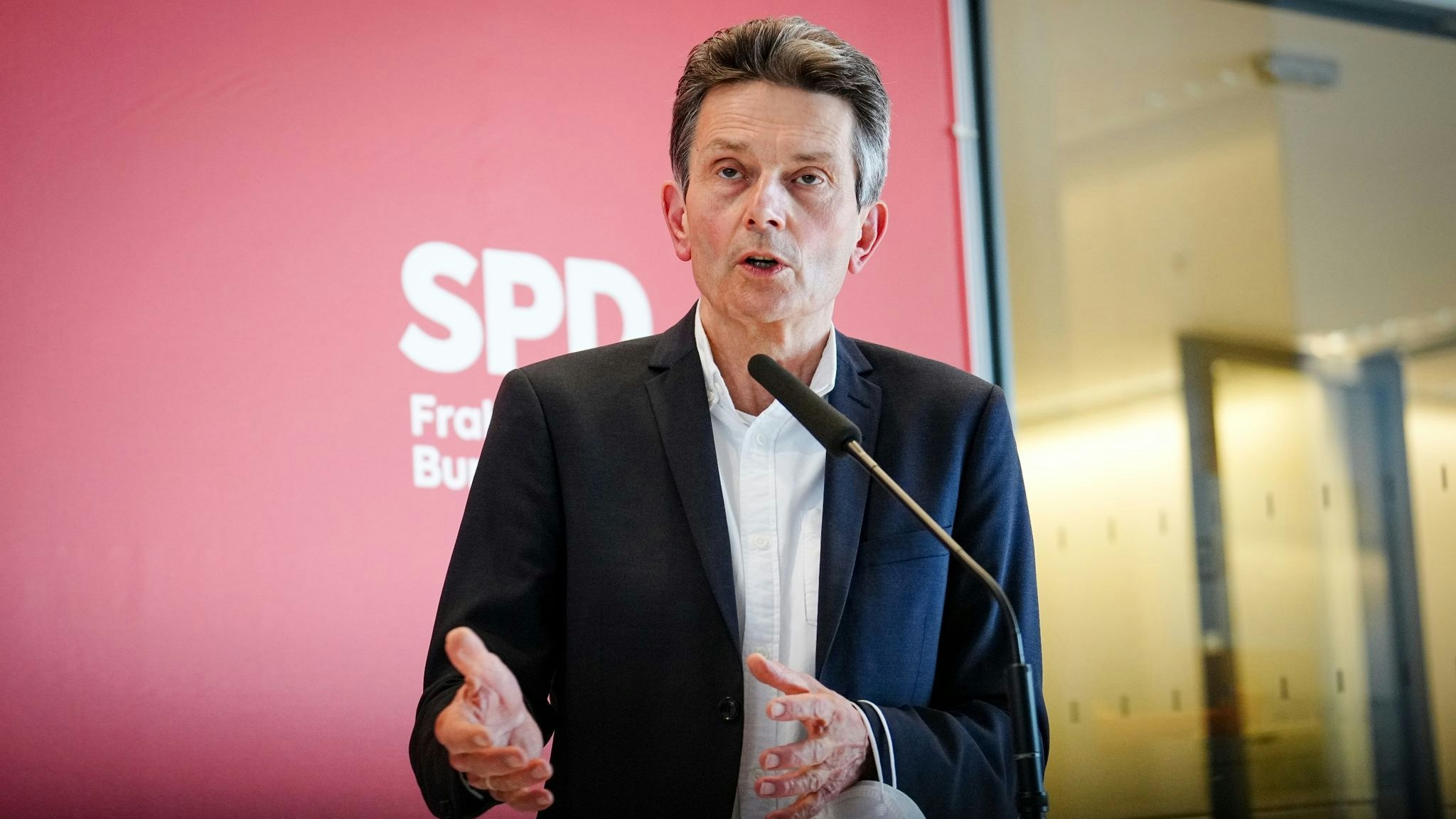 SPD-Fraktionschef Rolf Mützenich. Foto: dpa/Nietfeld