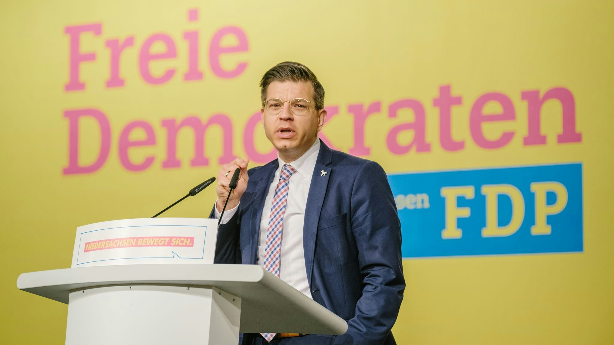 Björn Försterling (FDP) spricht. Foto: dpa/Spata