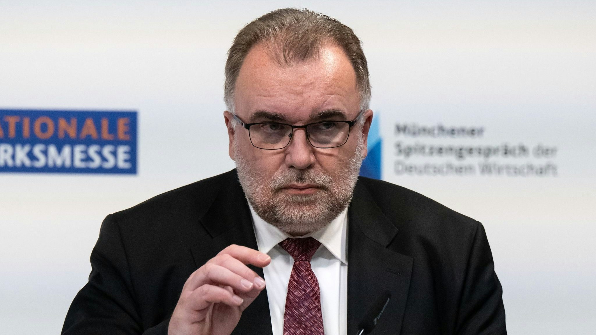 Siegfried Russwurm, Präsident des Bundesverbandes der Deutschen Industrie (BDI). Foto: dpa/Hoppe