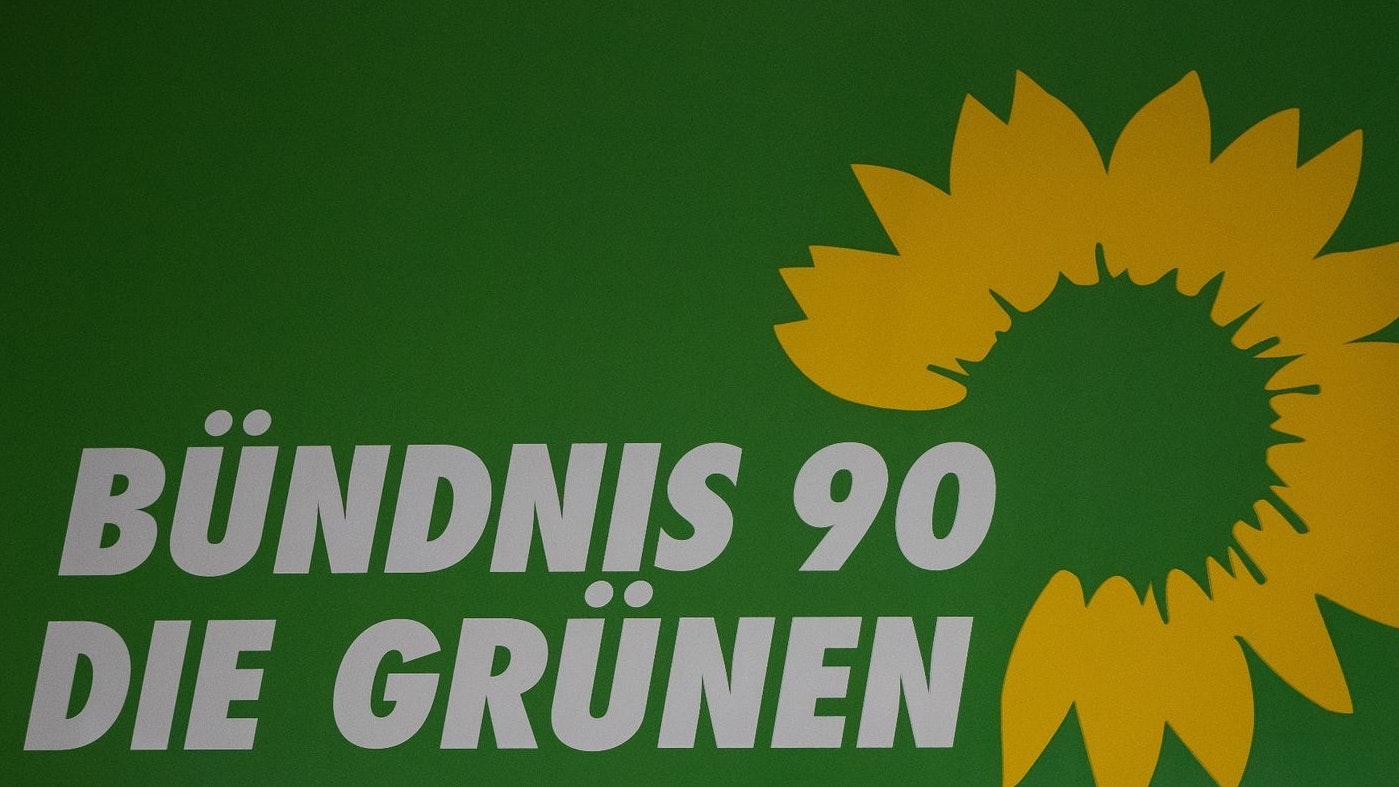 Das Logo der Fraktion von Bündnis90/Die Grünen. Foto: dpa/Kappeler
