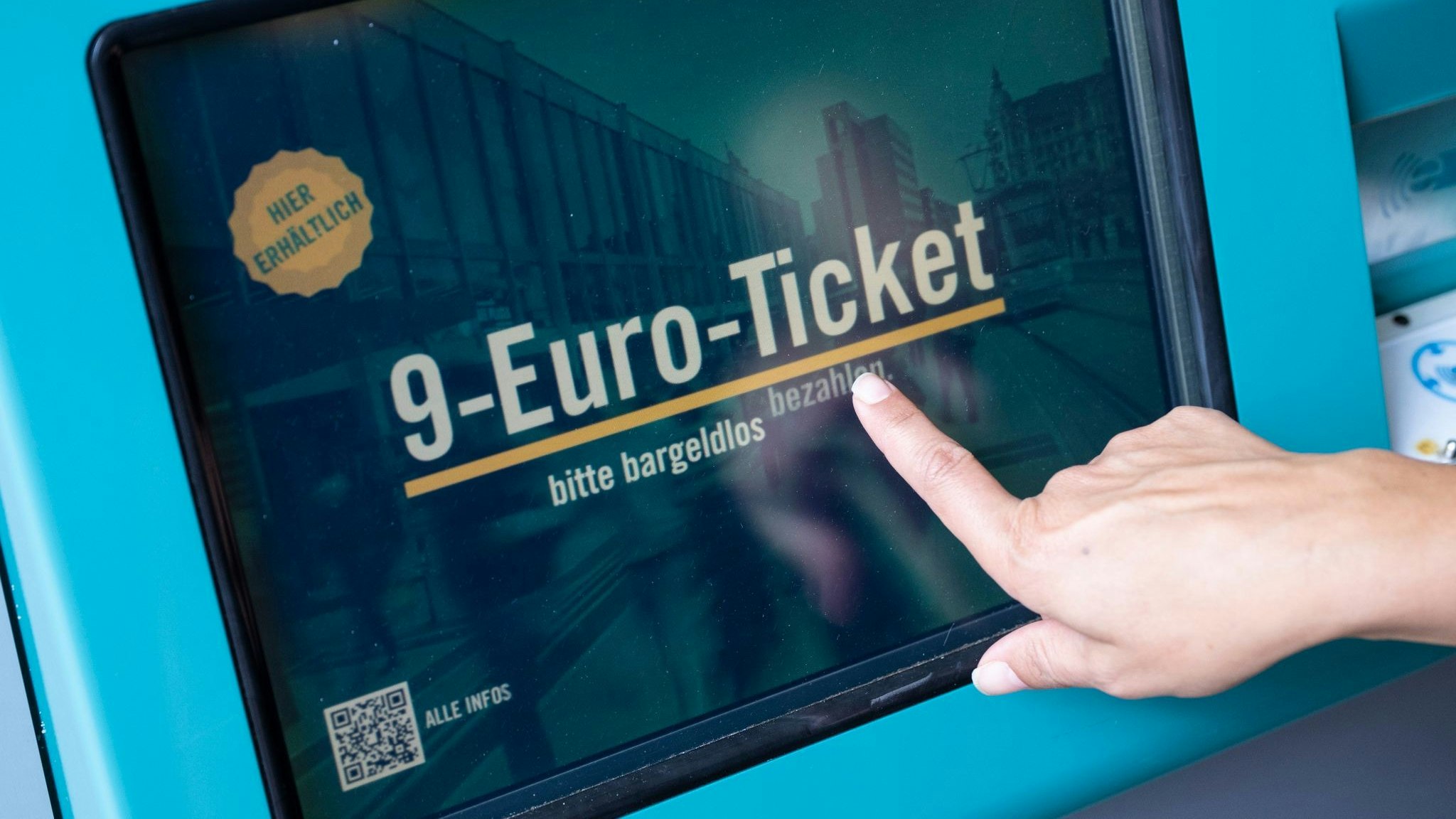 Millionen Menschen haben sich ein 9-Euro-Ticket gekauft. Foto: dpa/Roessler