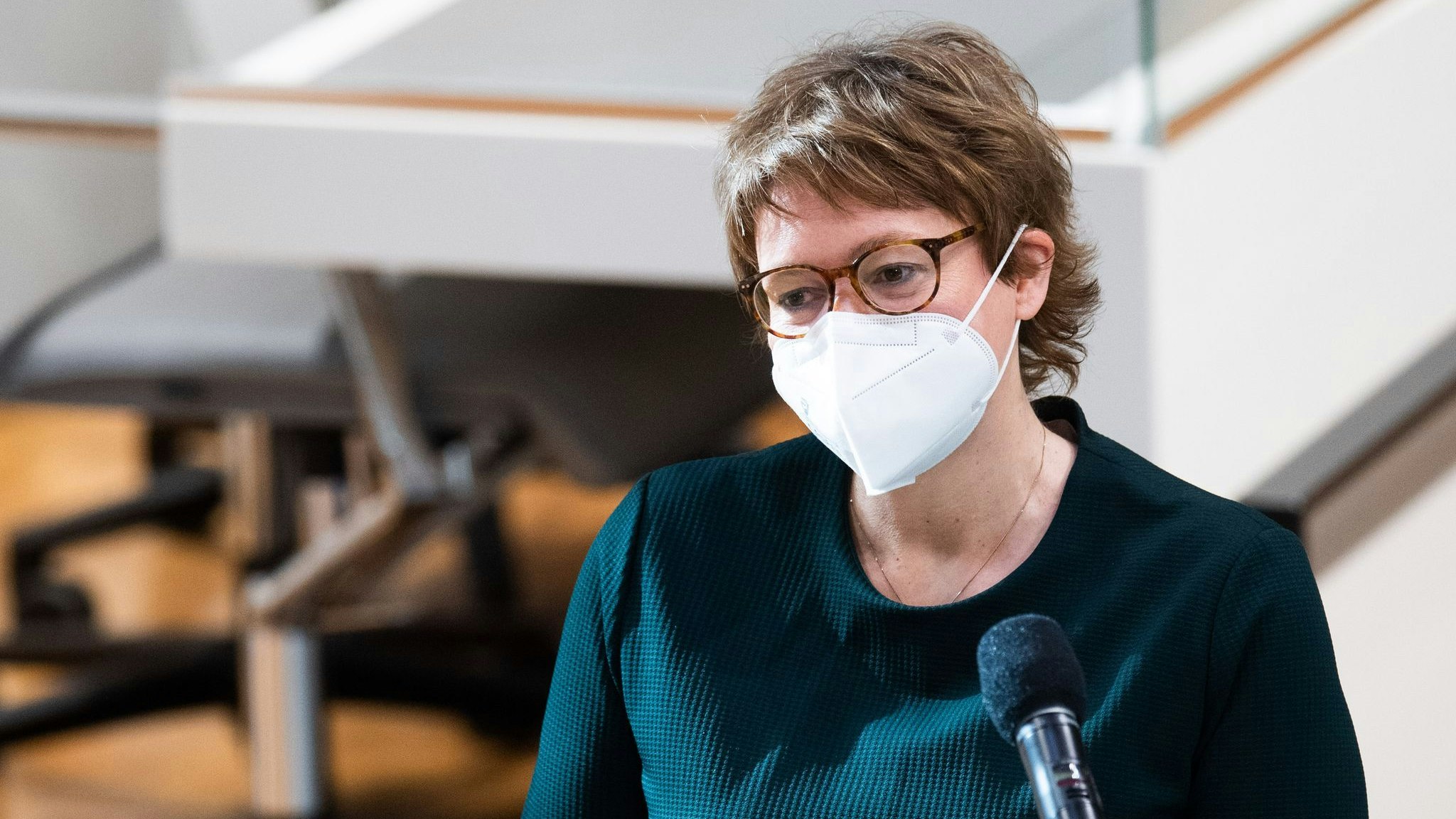Niedersachsens Gesundheitsministerin Daniela Behrens (SPD). Foto: dpa/Stratenschulte