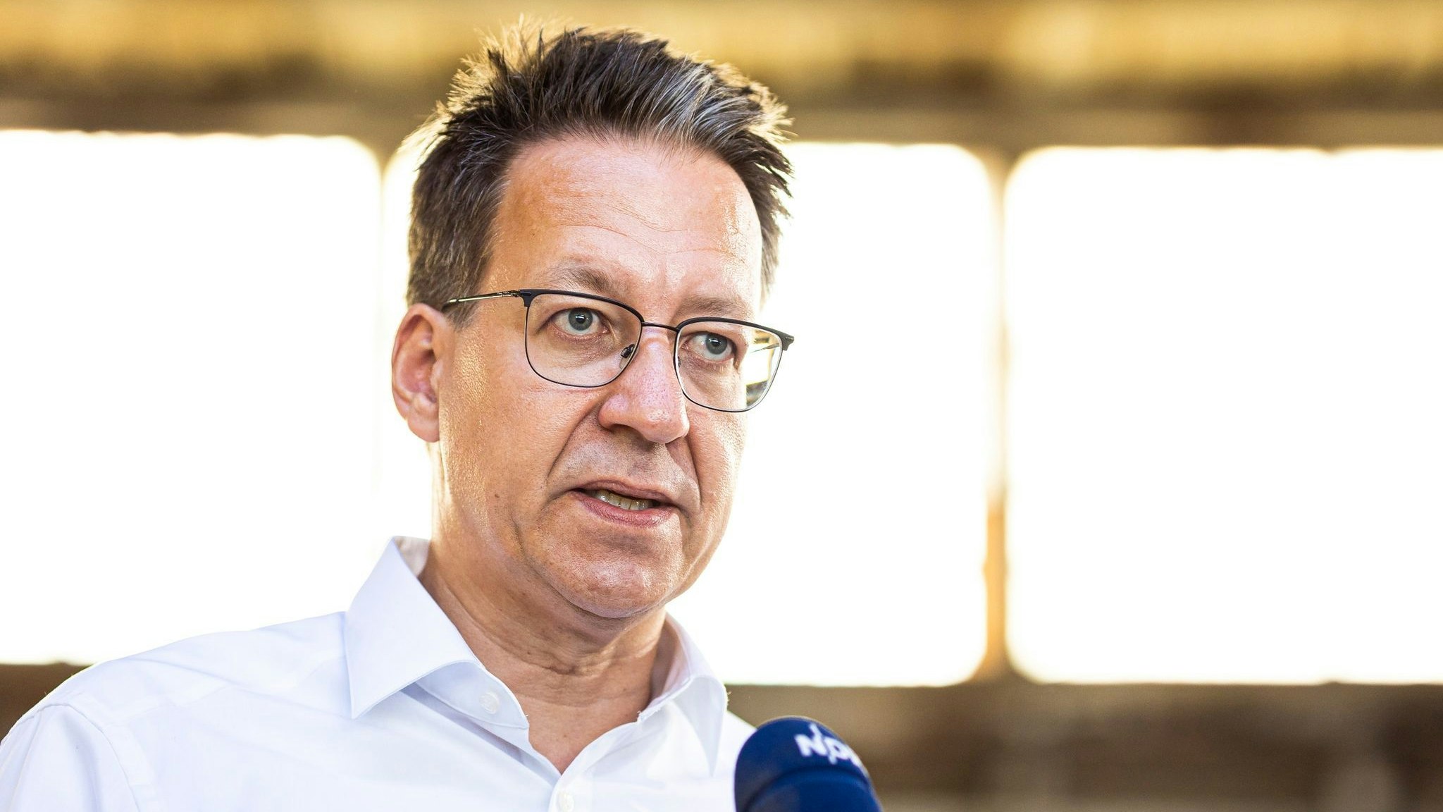 Stefan Birkner (FDP) spricht. Foto: dpa/Frankenberg