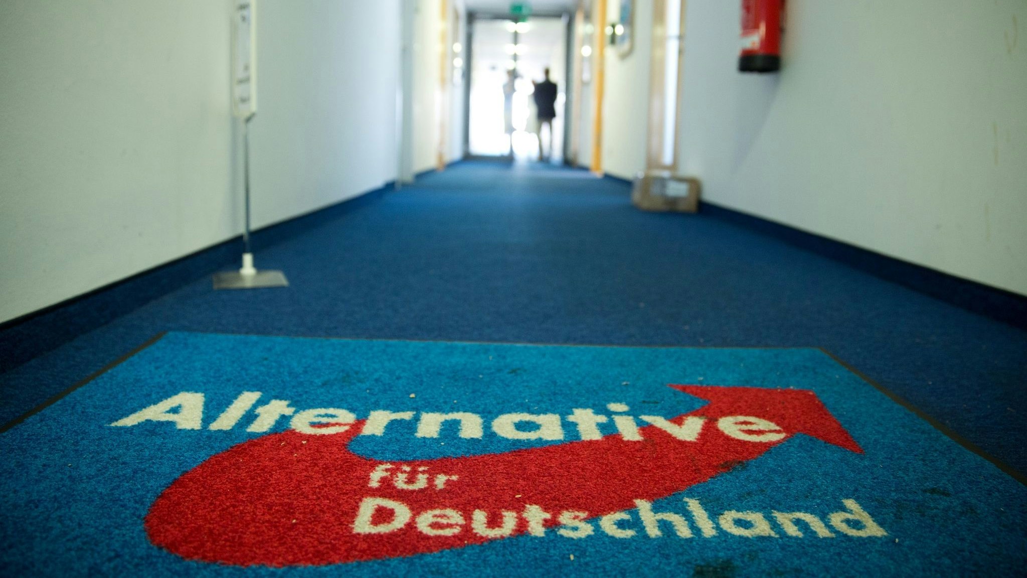 Blick in die Bundesgeschäftsstelle der Alternative für Deutschland (AfD) in Berlin. Foto: dpa