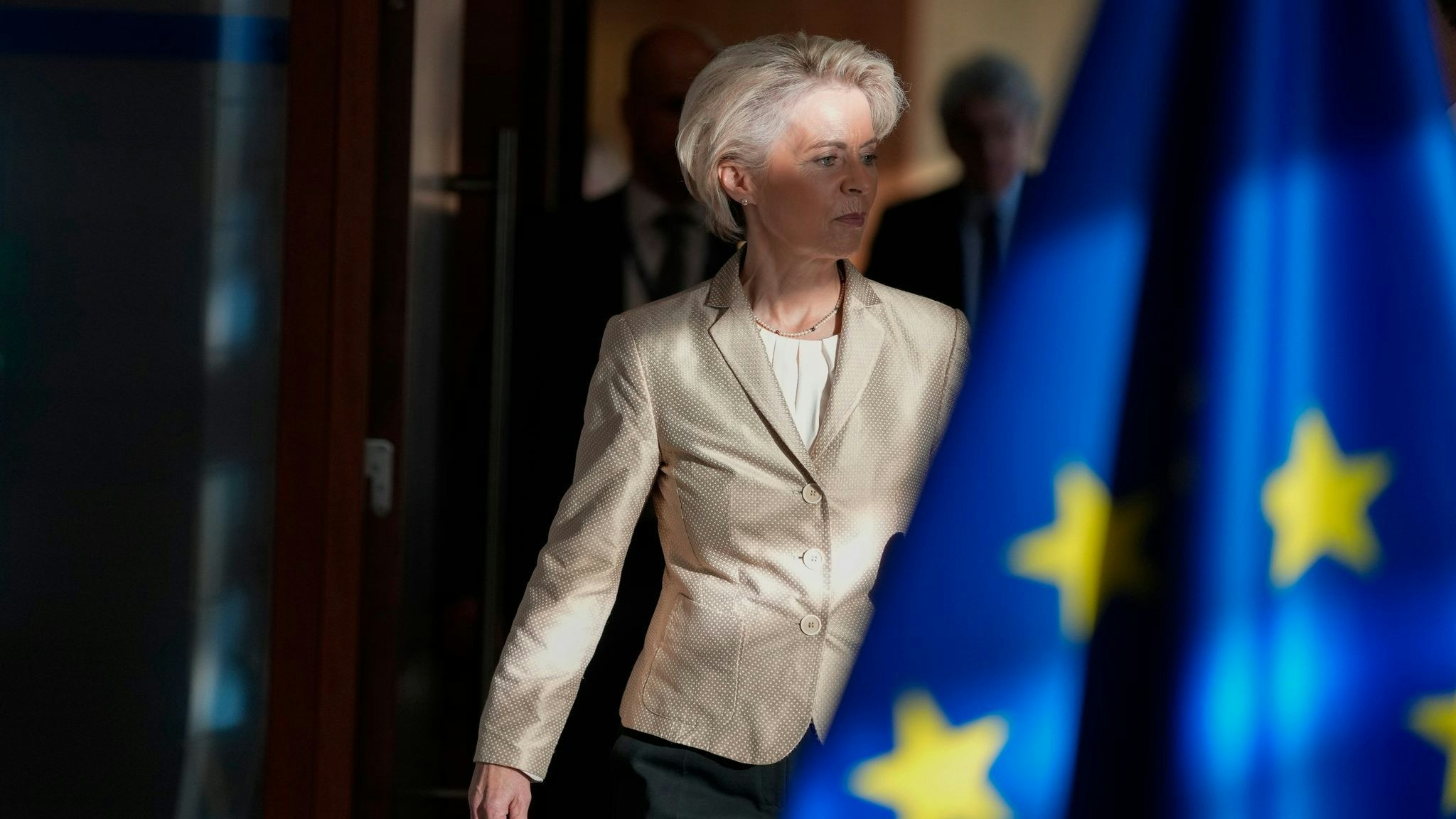 EU-Kommissionschefin Ursula von der Leyen. Foto: dpa/Mayo