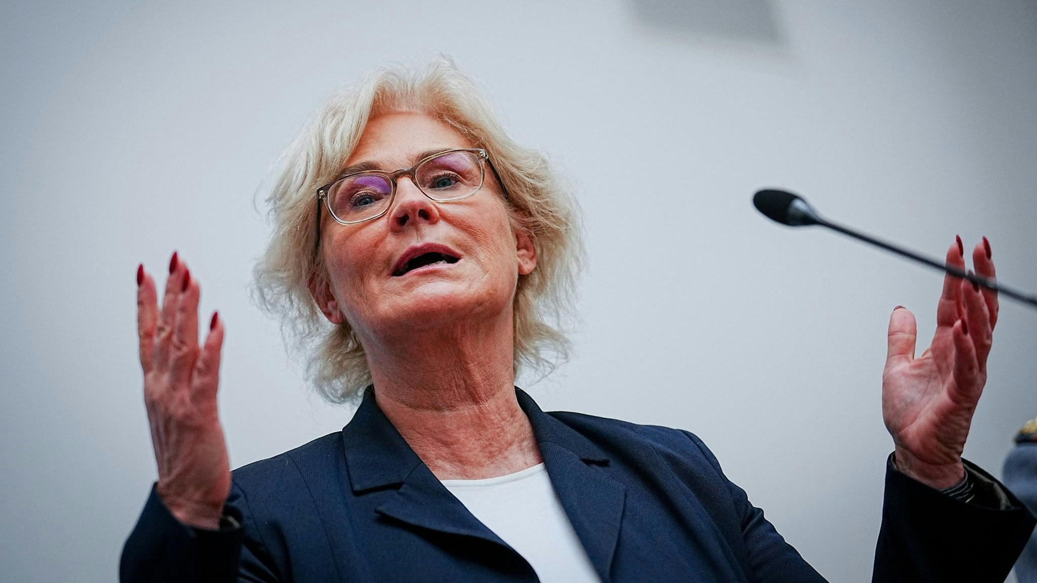 Verteidigungsministerin Christine Lambrecht (SPD). Foto: dpa
