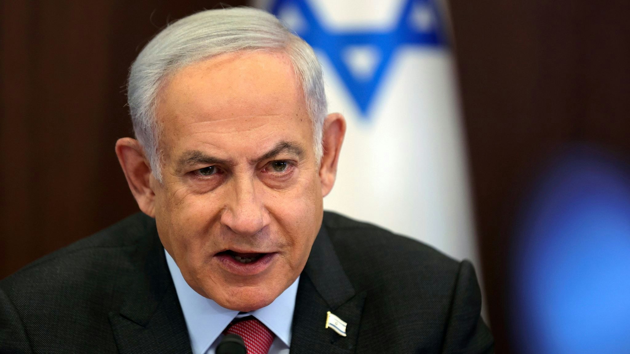 Das neue Gesetz gilt als zugeschnitten auf Amtsinhaber Benjamin Netanjahu. Foto: dpa/Suitan