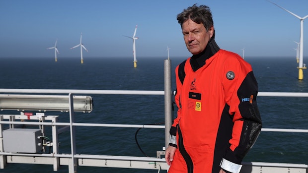 Habeck: Ausbauziele Offshore-Windenergie werden erreicht