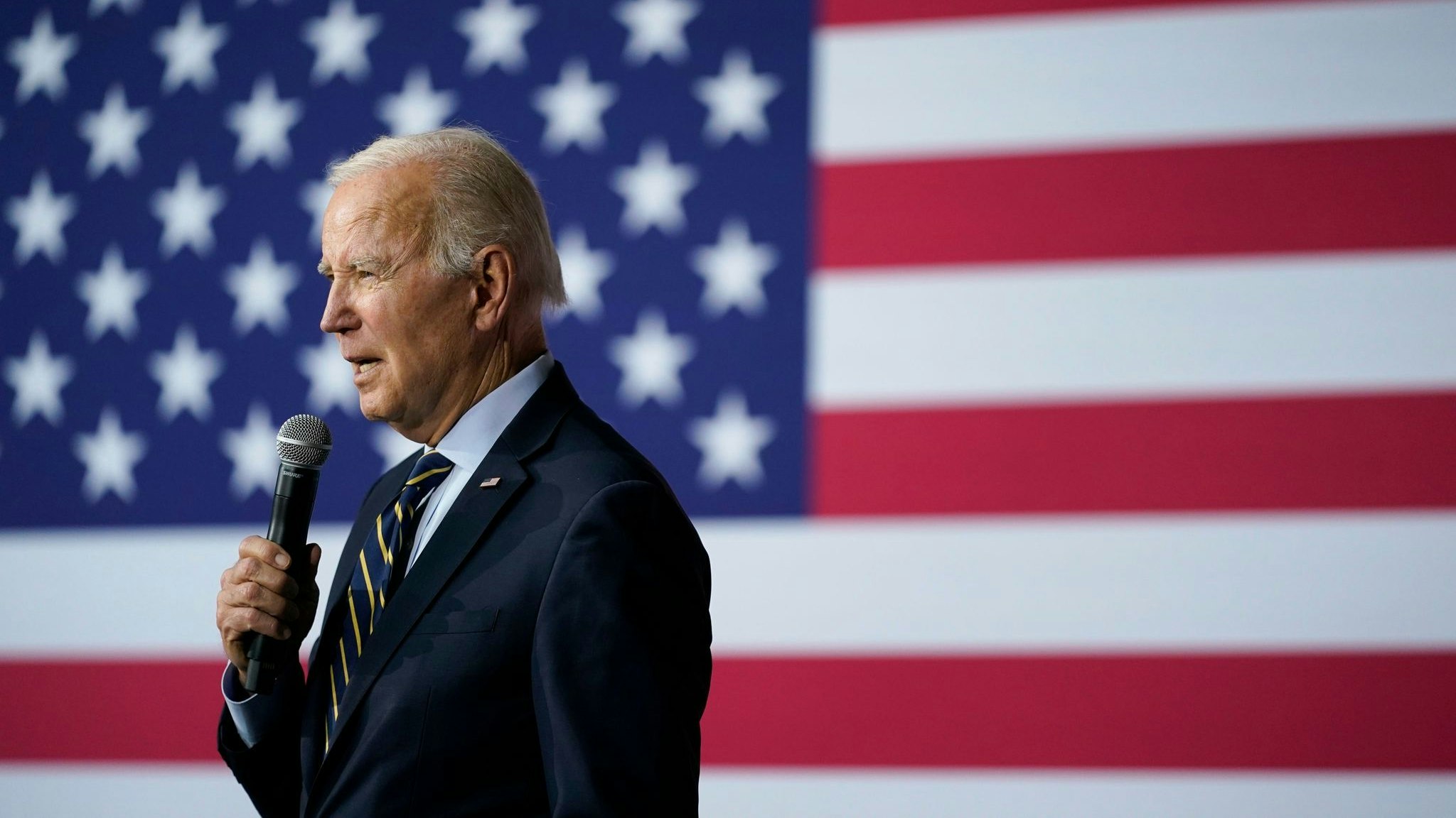 Joe Biden will noch mal bei der US-Präsidentschaftswahl kandidieren. Foto: dpa/Semansky
