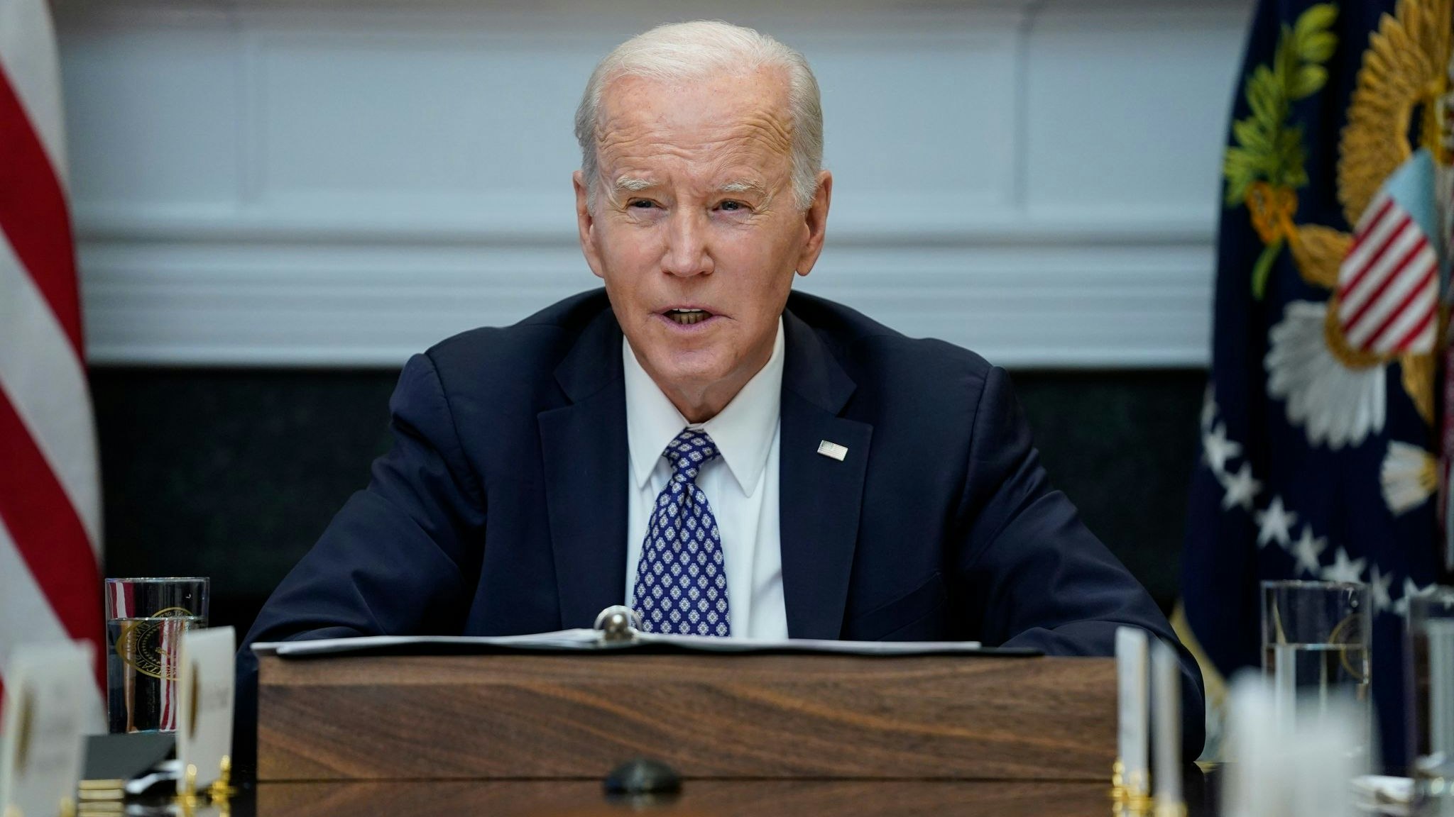 Joe Biden war 2021 als ältester Präsident aller Zeiten ins Weiße Haus eingezogen. Foto: dpa/Vucci