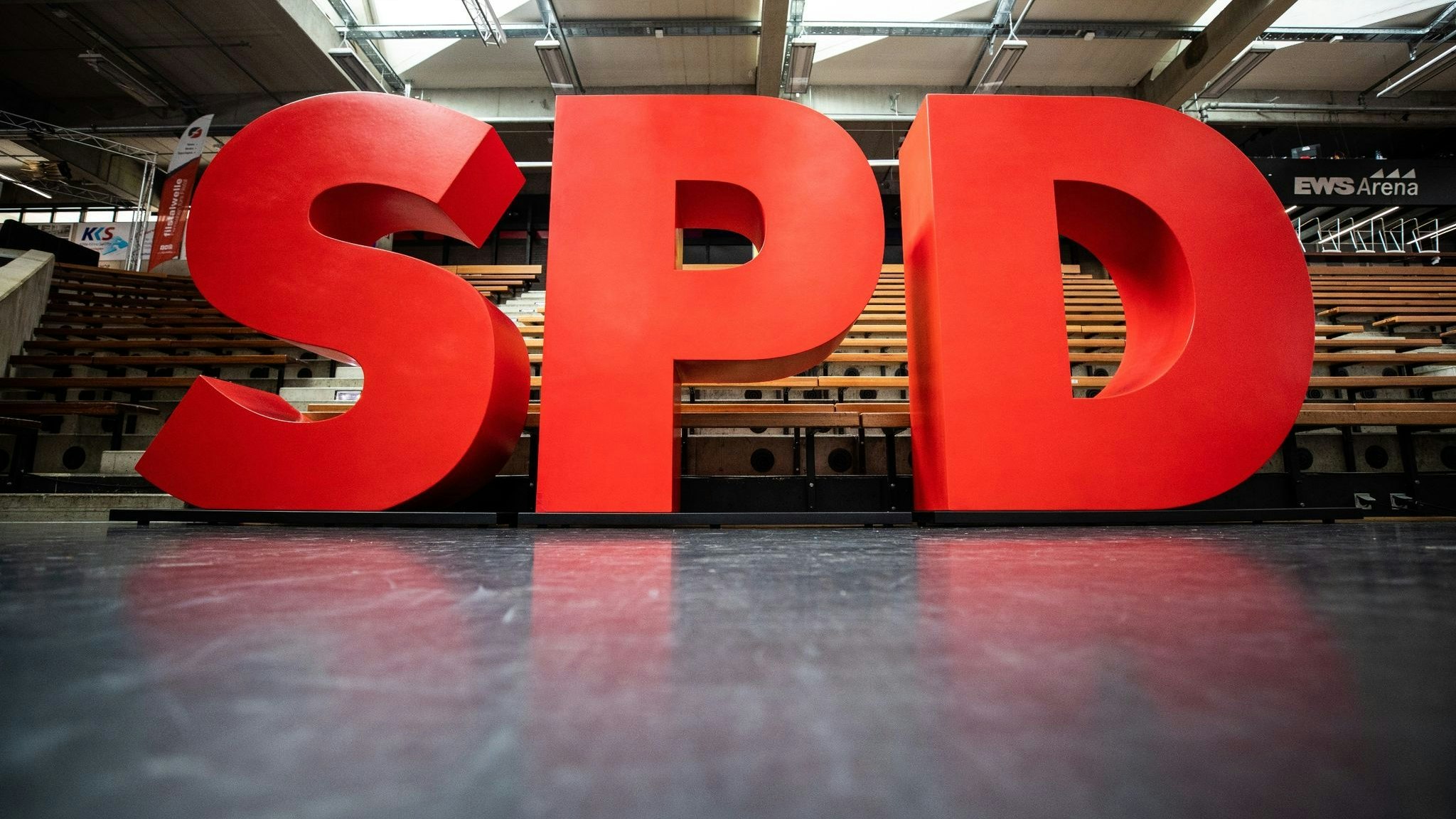 Das Logo der SPD ist zu sehen. Foto: dpa/Schmidt