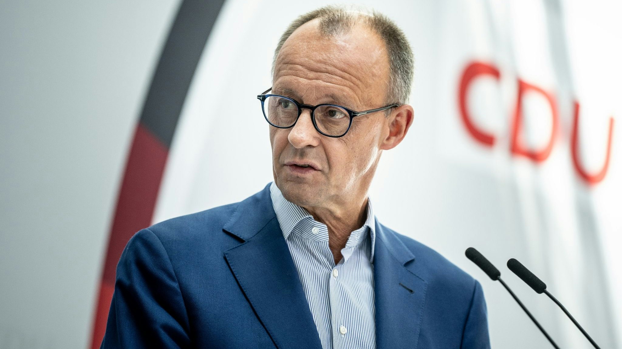 Friedrich Merz ist Bundesvorsitzender der CDU und Fraktionsvorsitzender der CDU/CSU-Fraktion. Foto: dpa/Kappeler