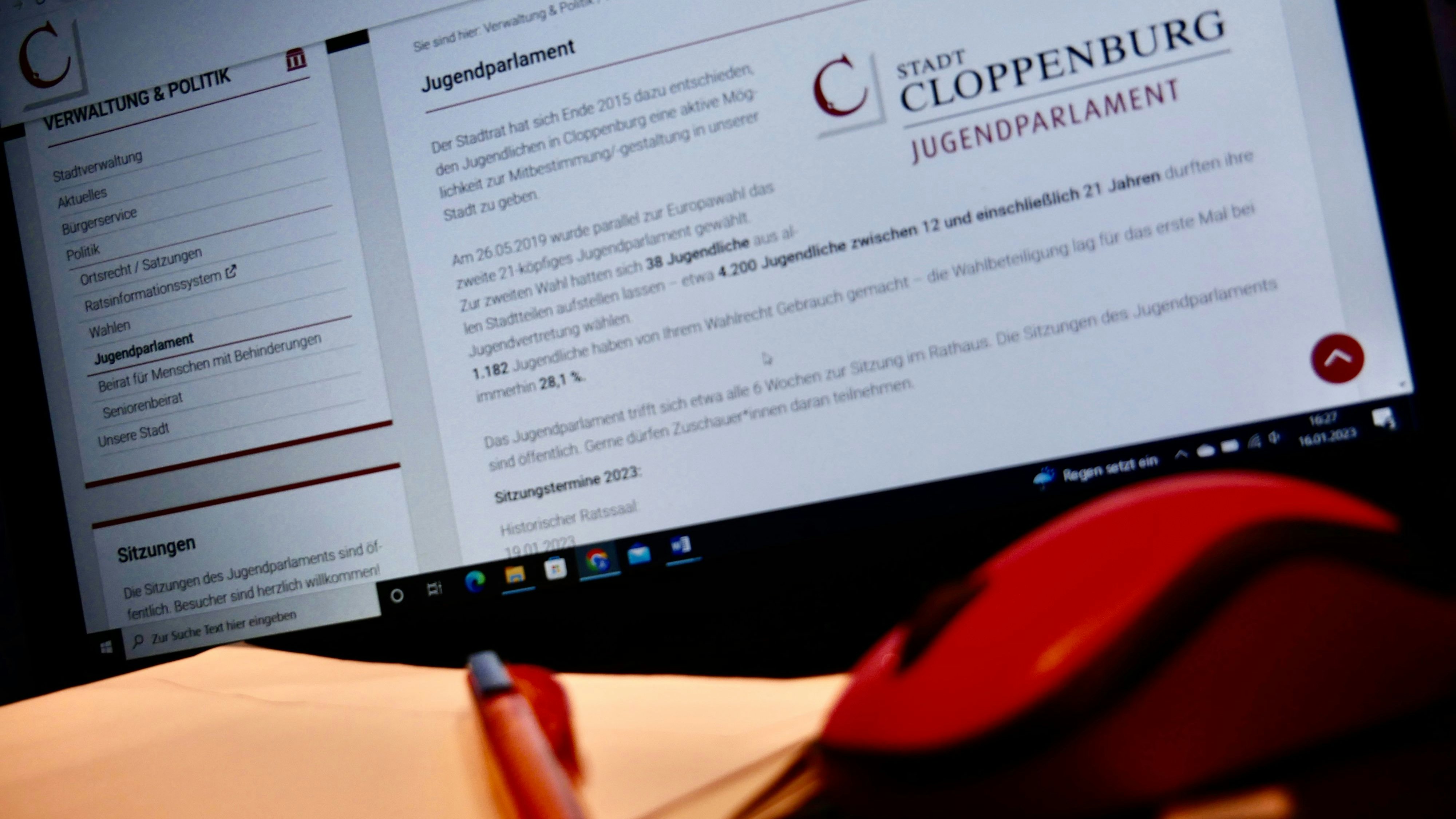 Es wird digital: Das Cloppenburger Jugendparlament soll dieses Jahr online gewählt werden. Foto: Dickerhoff
