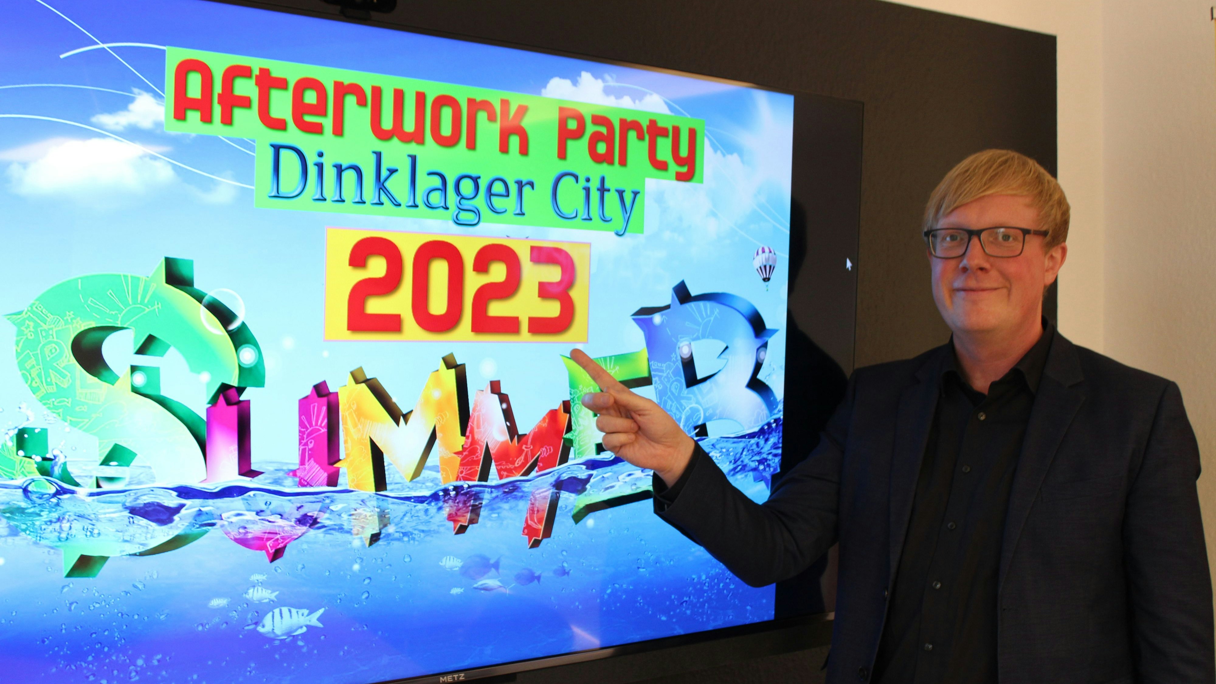 Citymanager Alexander Bartz freut sich nach den Events in diesem Jahr auf die Fortsetzung in 2023.&nbsp; Foto: Heinzel