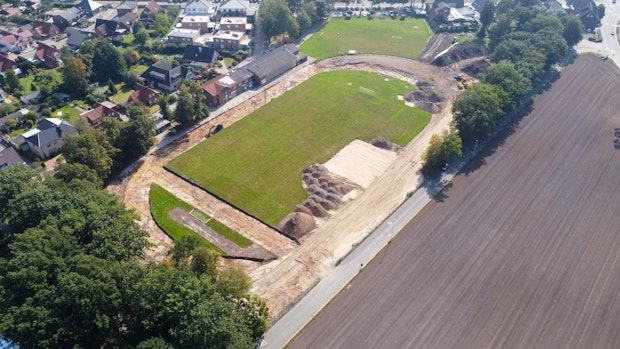 Umbau des Dinklager Jahnstadions dauert vielleicht länger als geplant