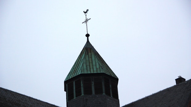 Turmkreuz von St. Bonaventura in der Region einmalig