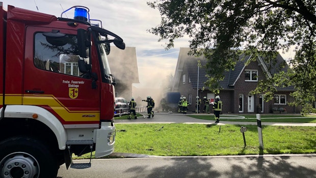 150.000 Euro Schaden nach Hausbrand in Langwege