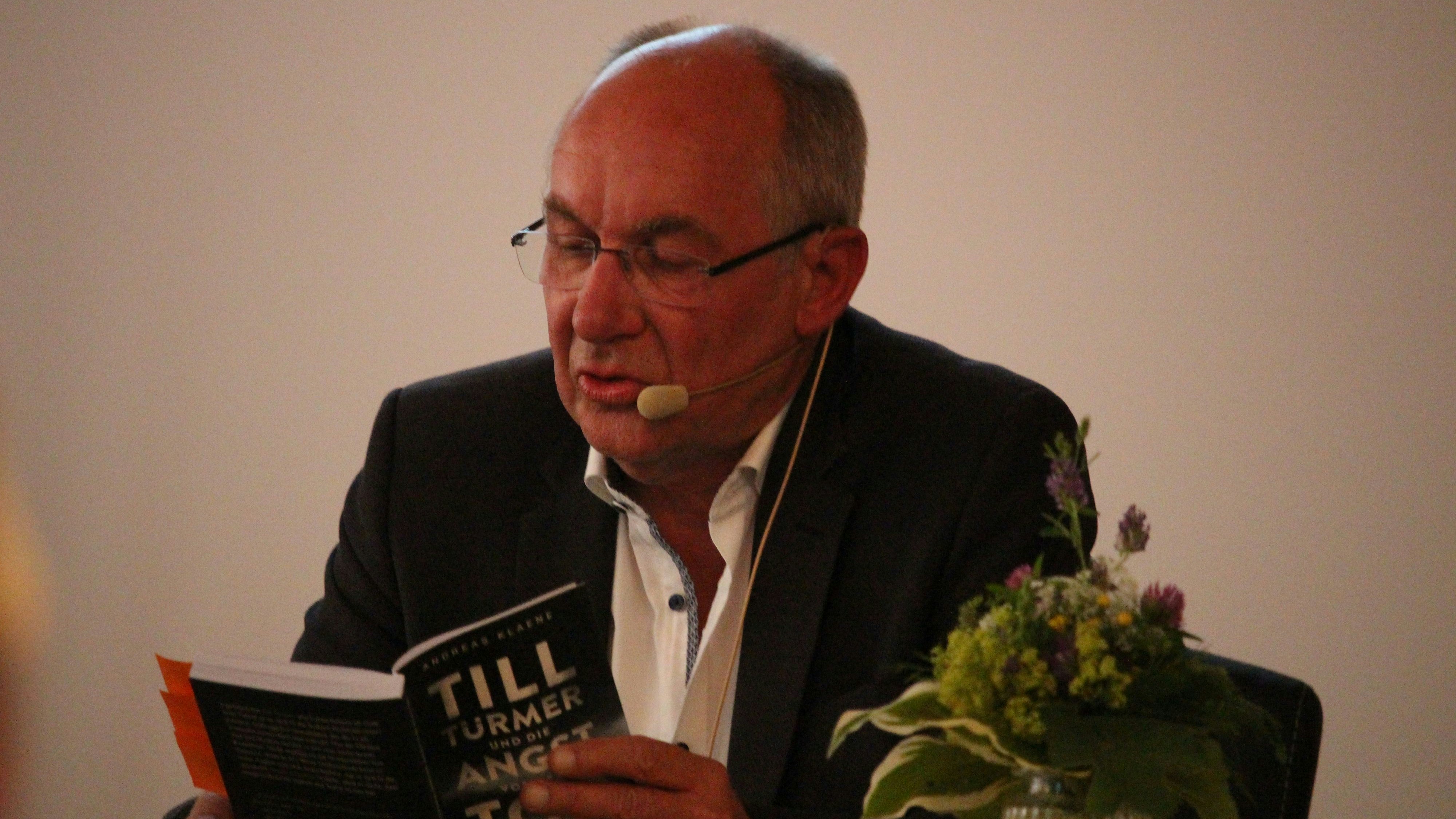 Andreas Kläne fesselte die Zuhörer mit seinem Vortrag. Foto: Heinzel