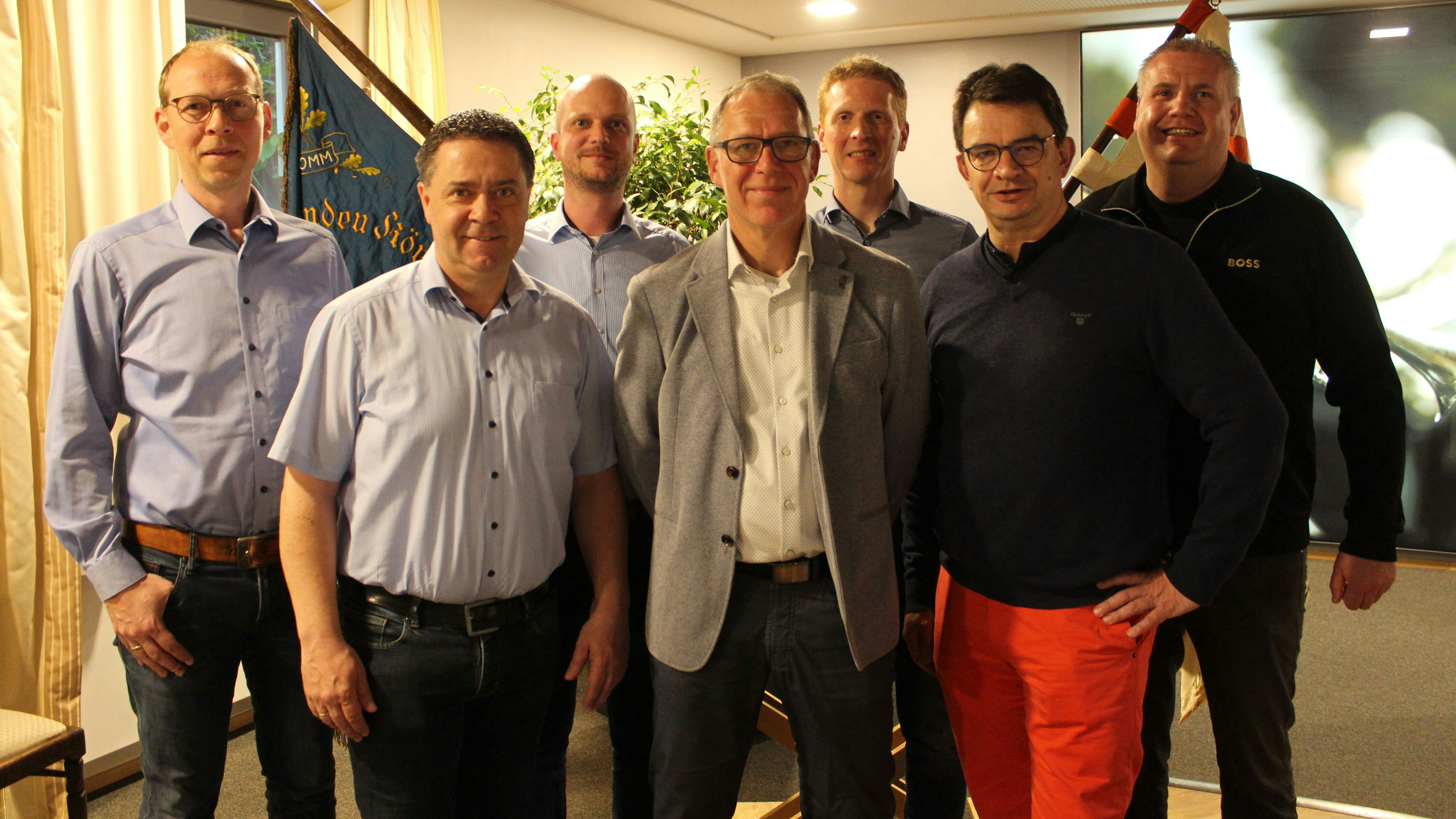 Die Aufsichtsratsmitglieder (v.l.): Florian Klante, Andreas Windhaus, Jürgen Grewenkamp, Jörg Pahl, Rudolf Stromann, Ludger Rohe und David Tabeling. Foto: Heinzel&nbsp;
