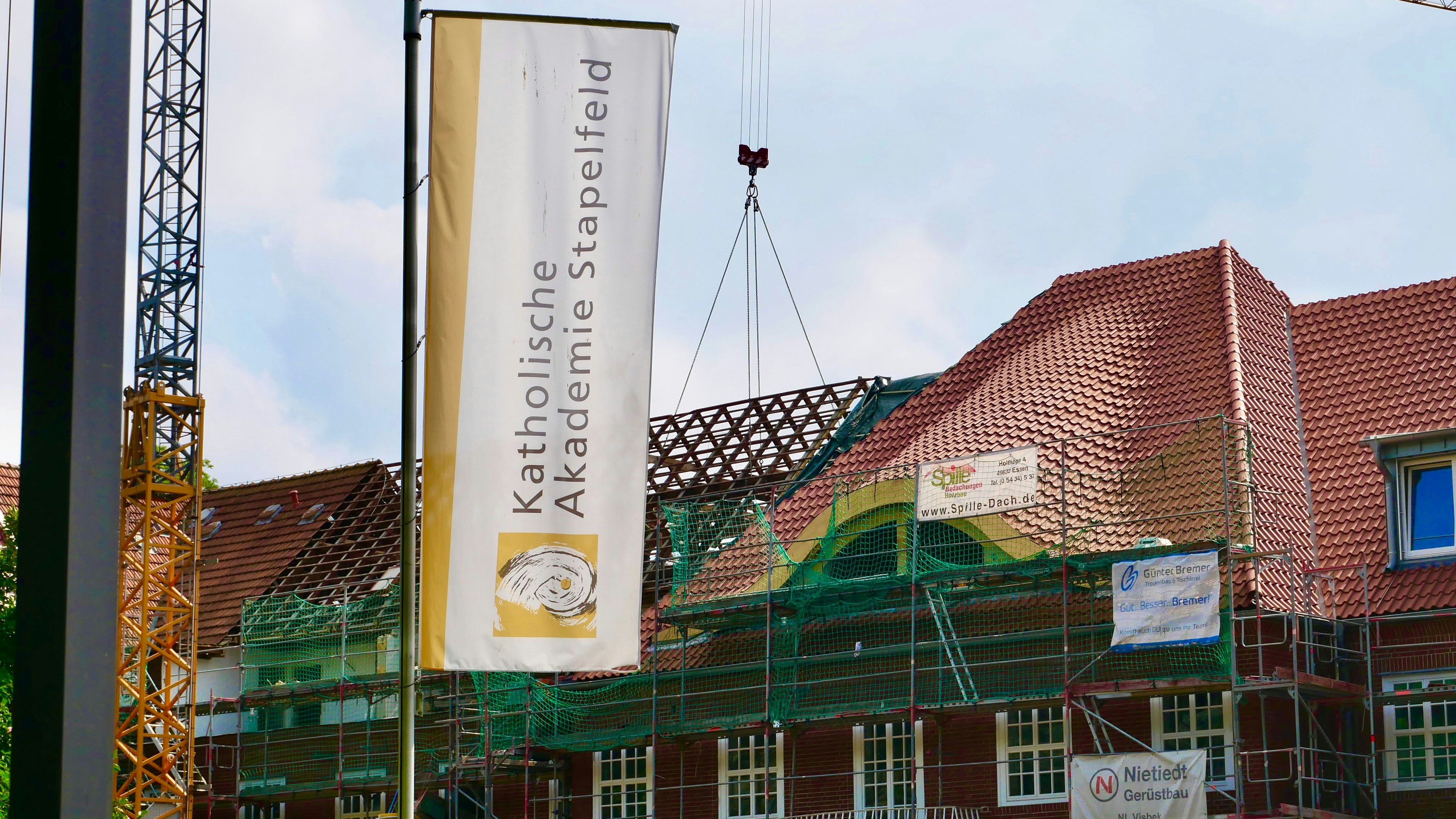 Veränderungen nicht nur am Gebäude: Mit&nbsp;„Medien-Bildung-Kompetenz“ gibt es einen neuen Schwerpunkt bei der Katholischen Akademie Stapelfeld. Foto: Dickerhoff