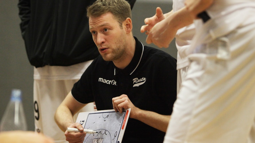 Aufstieg: Marius Graf wird 2. Assistant-Coach im BBL-Trainerstab von Rasta Vechta. Foto: Schikora