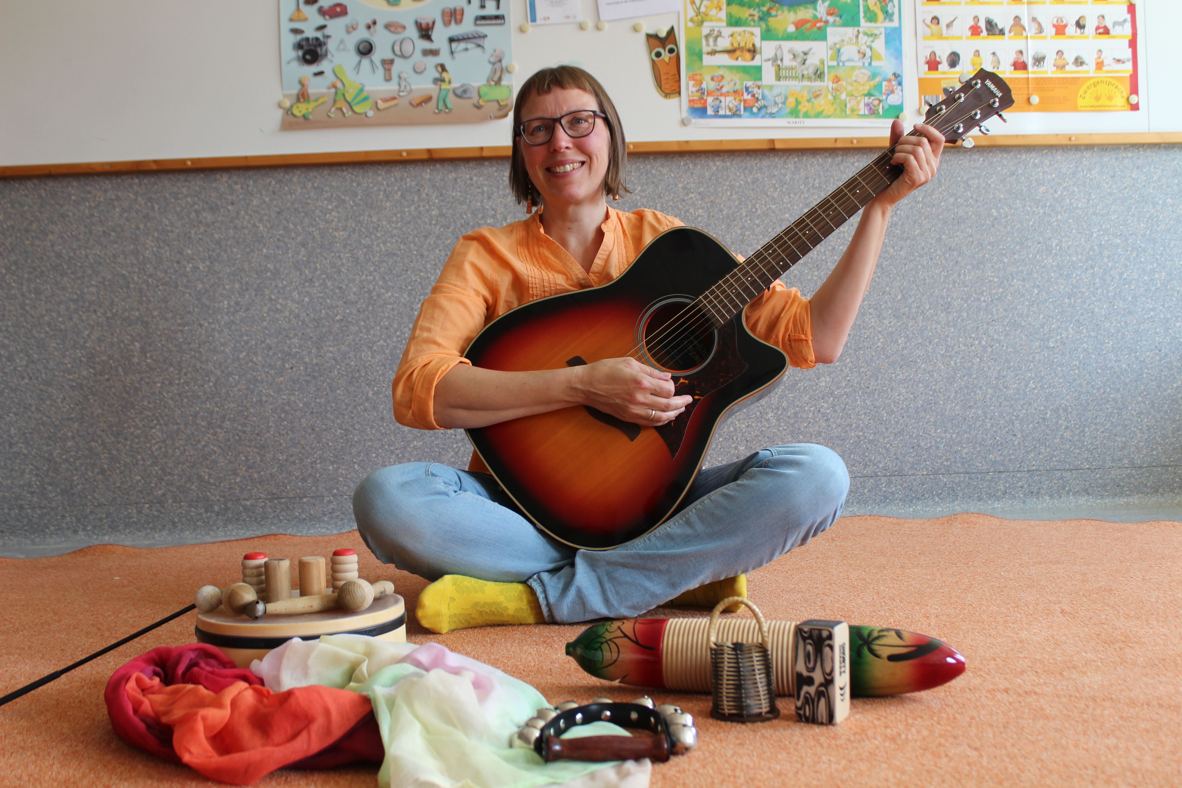 Britta Schraad wird sich um die Musikzwerge bei der KMS Vechta kümmern. Foto: Heinzel