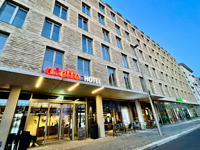 Existiert seit 2 Jahren: Das neu errichtete aletto-Hotel Potsdamer Platz. Foto: M. Niehues
