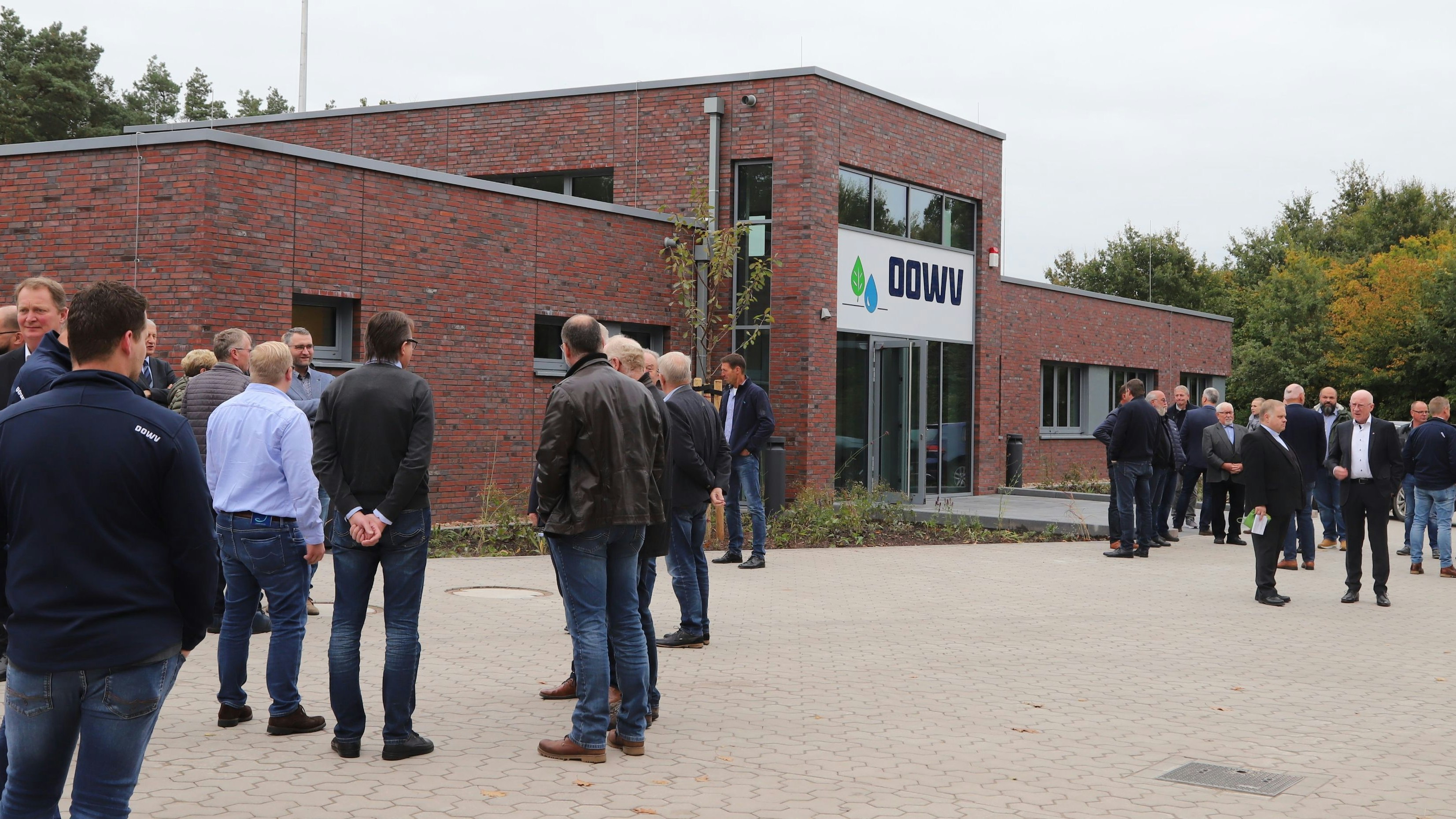 So sieht sie aus: Die neue Betriebsstelle des OOVW in Augustendorf. Foto: M. Passmann