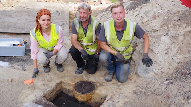 Archäologen machen einen besonderen Fund in der Mühlenstraße