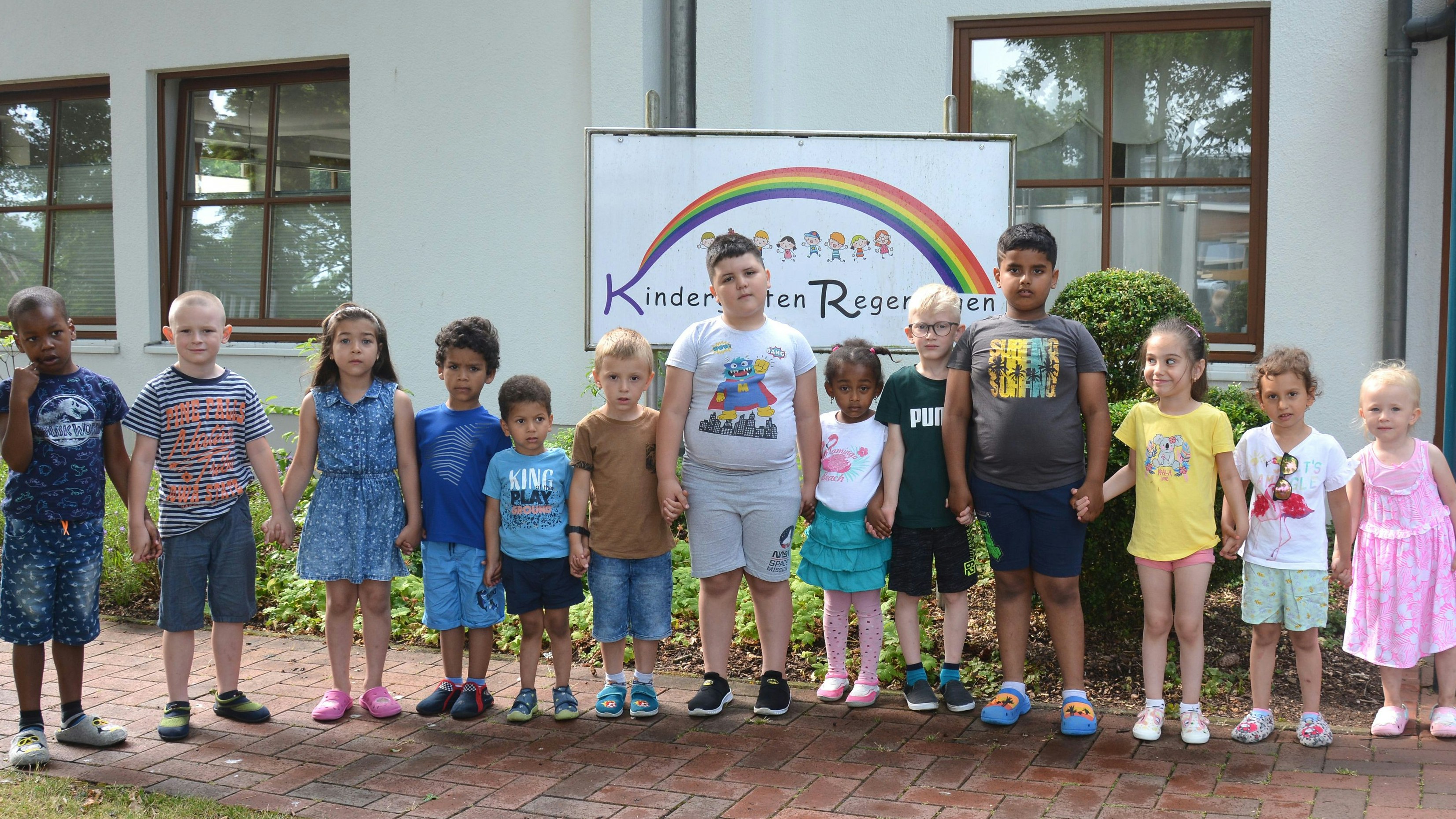 International: Die Kita Regenbogen wird von Kindern aus vielen Ländern besucht. Foto: Sperveslage