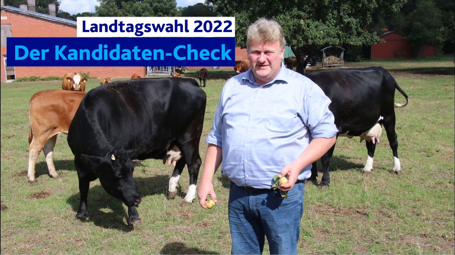 Bewerber: Der Landwirt Uwe Kamphaus möchte für die FDP in den Landtag. Foto: Lammert