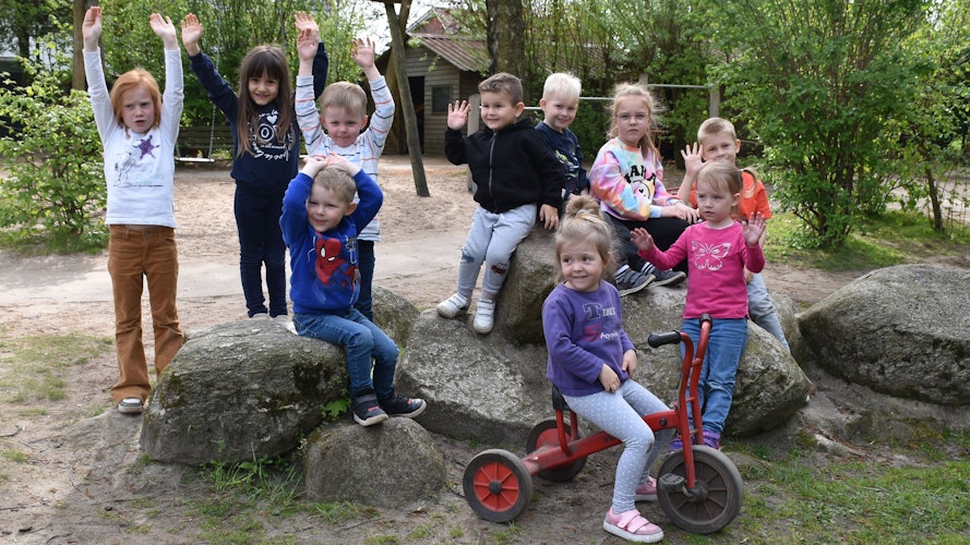 Die Vorfreude steigt: Am 13. Mai feiert der Dinklager Kindergarten St. Martin sein 50+1-Fest. Foto: Böckmann