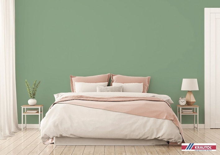 Frische Farben fürs Schlafzimmer. Foto: Stock adobeMarina_Dikh