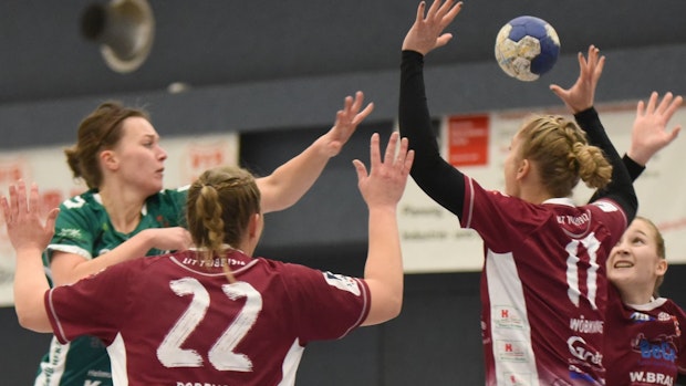 Vechtas Handballerinnen jubeln nach Auswärtscoup bei "LiT"