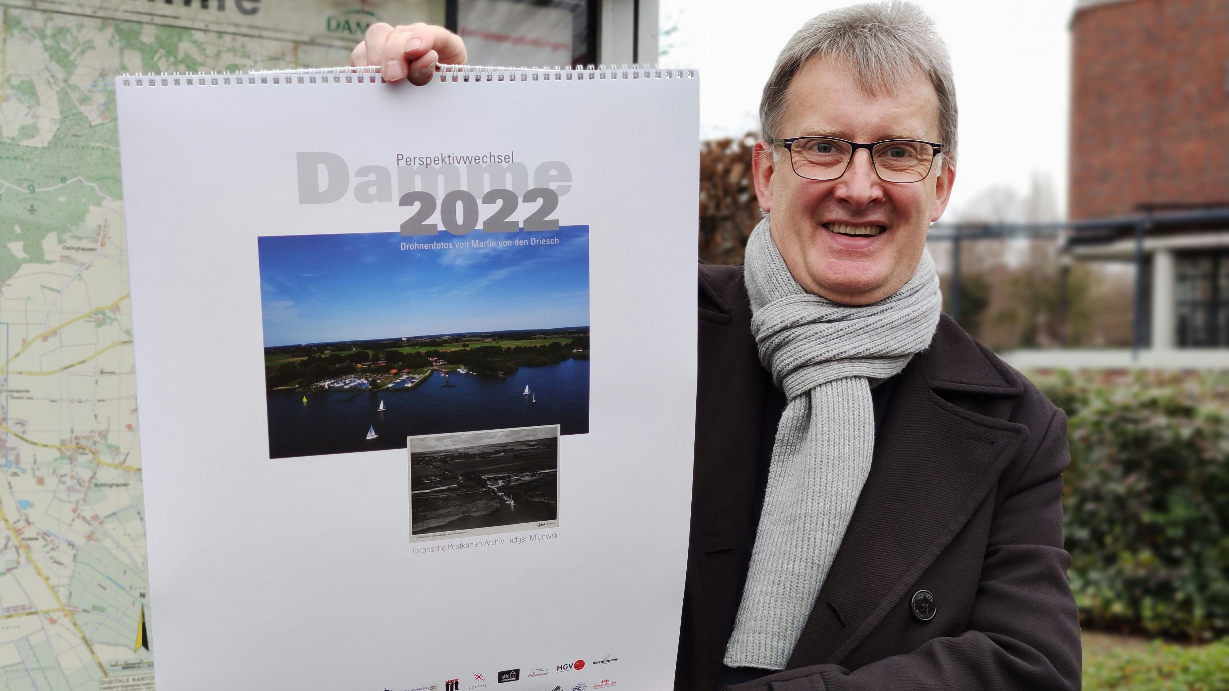 "Perspektivwechsel 2022": Unter dieses Thema hat Martin von den Driesch seinen neuen Luftbild-Kalender gestellt. Foto: Röttgers