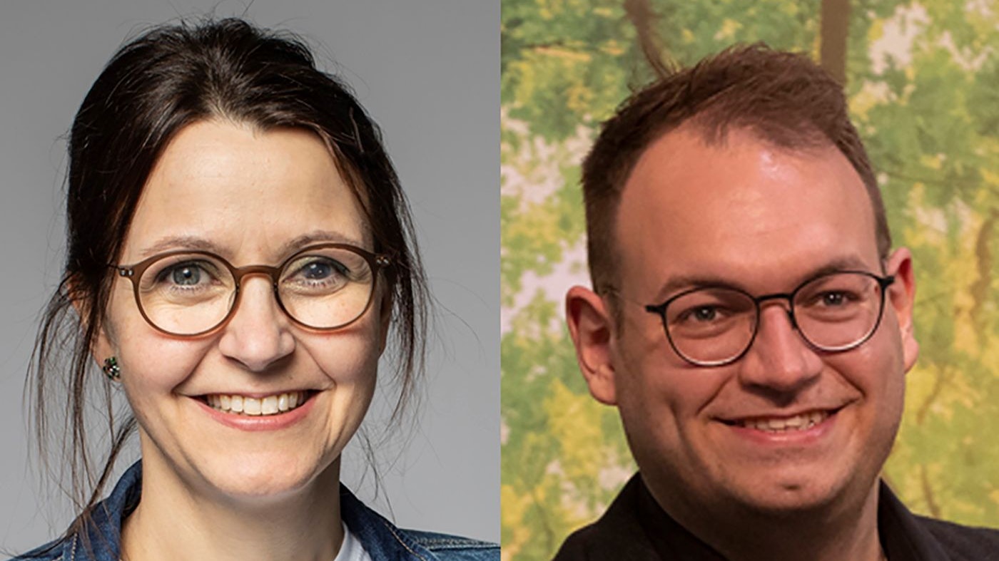 Fachgebiete stehen fest: (von links) Tanja Meyer ist Sozialpolitikerin, Stephan Christ Verkehrspolitiker. Fotos: Bartsch/Brauers