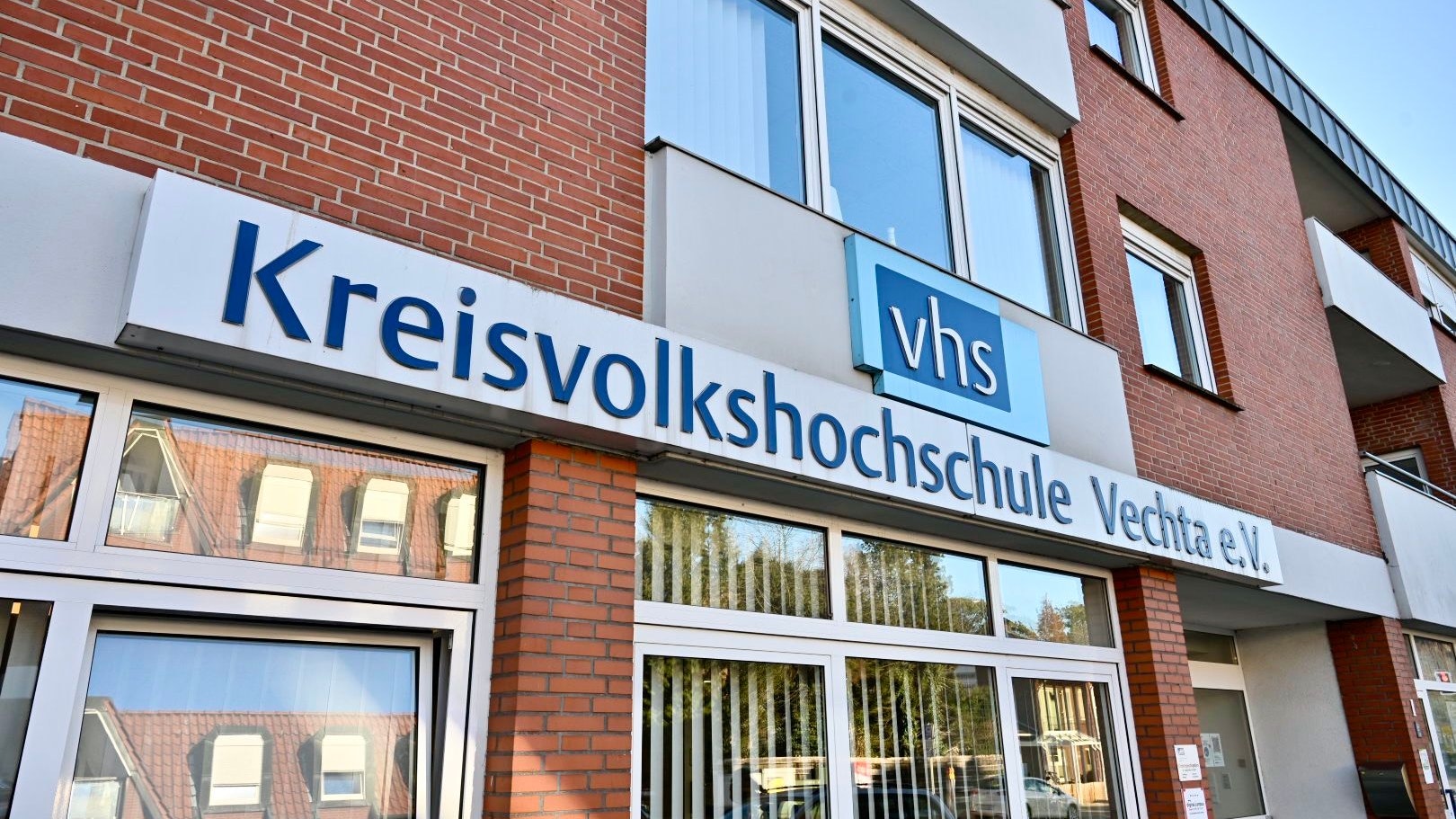 Die Kreisvolkshochschule in Vechta: Der Verein mit seinem breiten Bildungsangebot ist auf Unterstützung angewiesen. Foto: M. Niehues